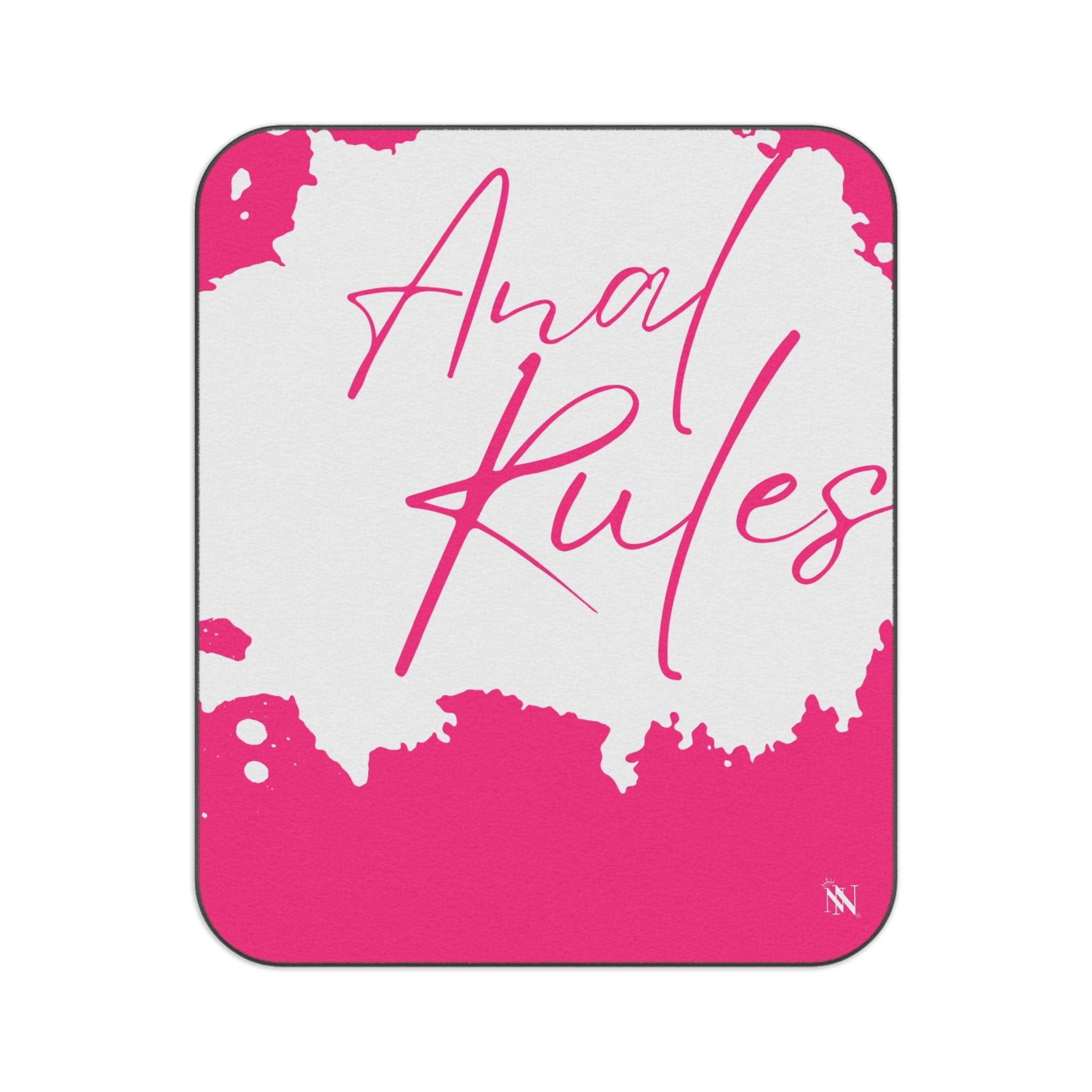 Anal Rules | Mix Match Fun-Flirty Lovers’ Water-Resistant Blankets