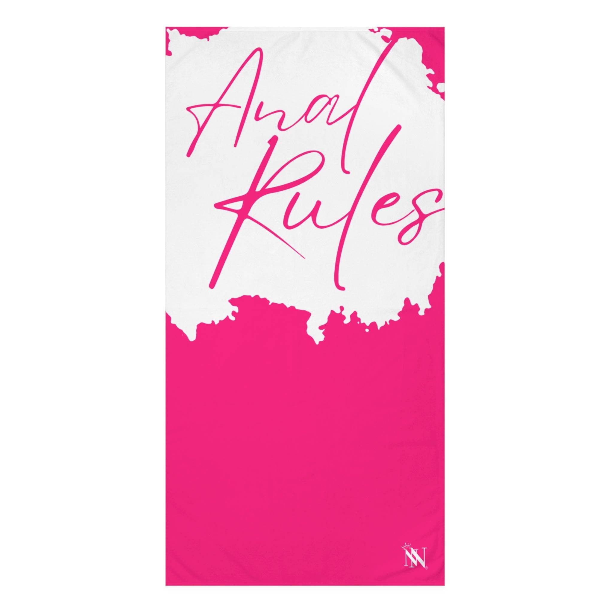 Anal Rules | Mix & Match Naughty XL Fun-Flirty Lovers’ Towels
