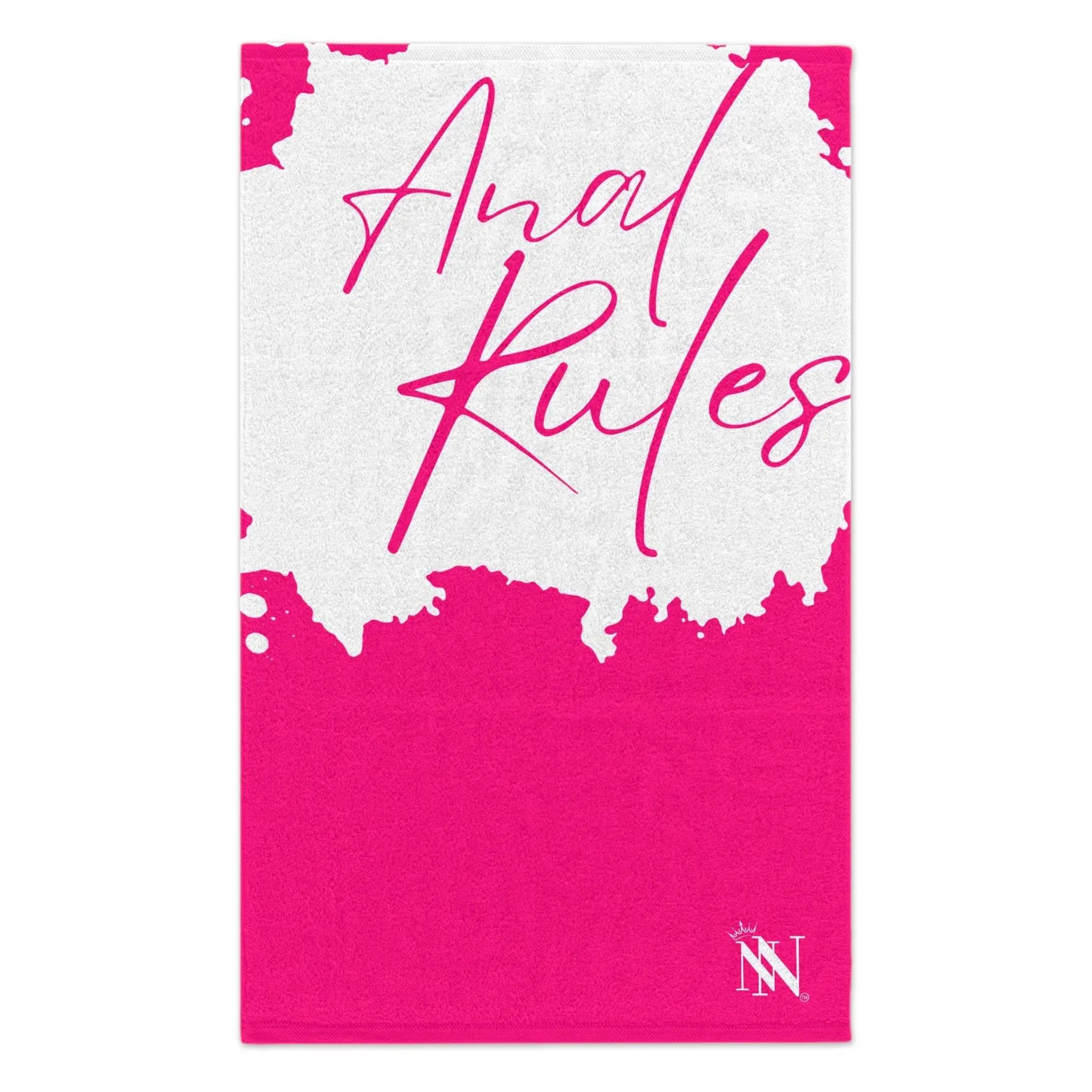 Anal Rules | Mix & Match Soft Fun-Flirty Lovers’ Towels
