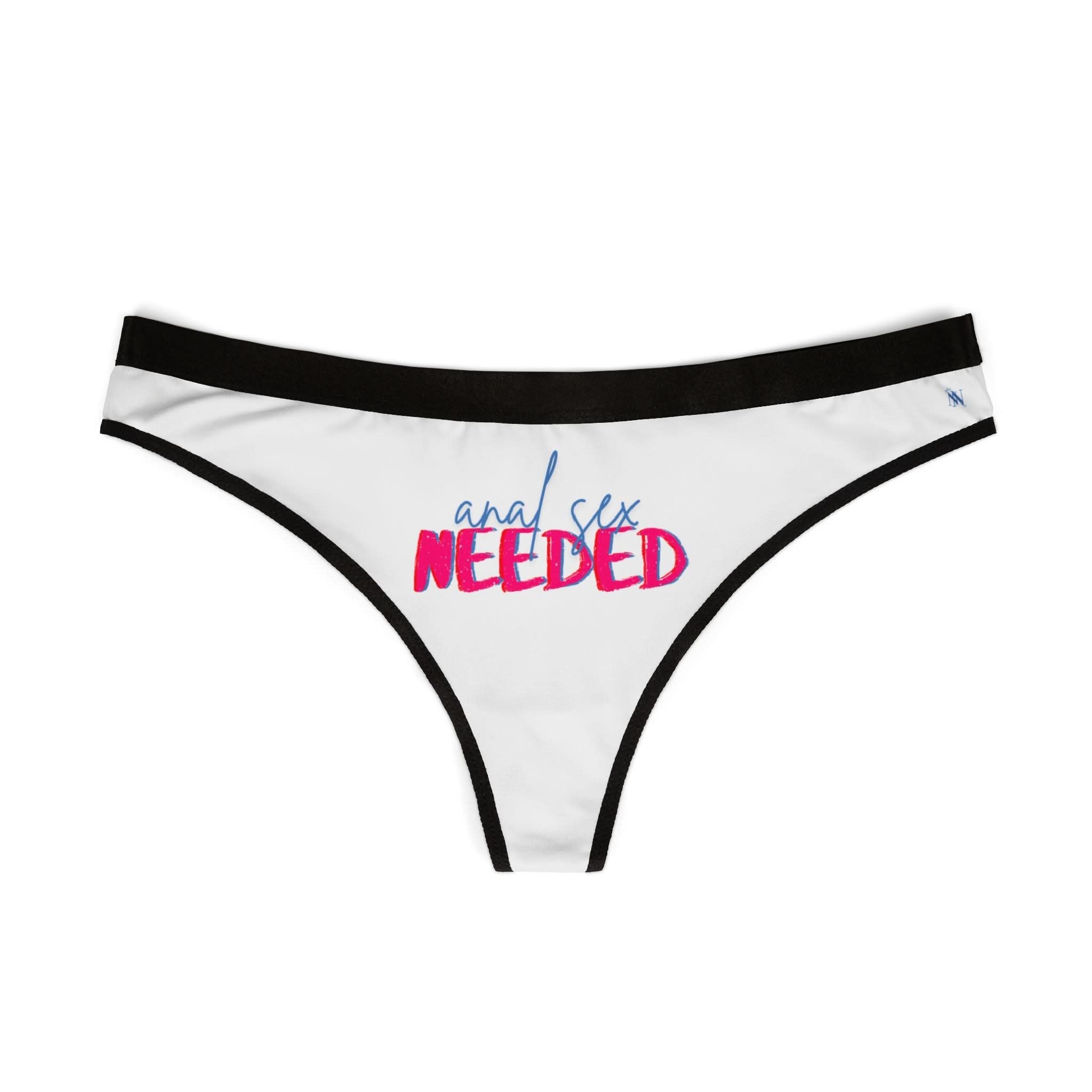 Anal Sex Needed | Mix & Match Women’s Fun-Flirty Lovers’ Thongs
