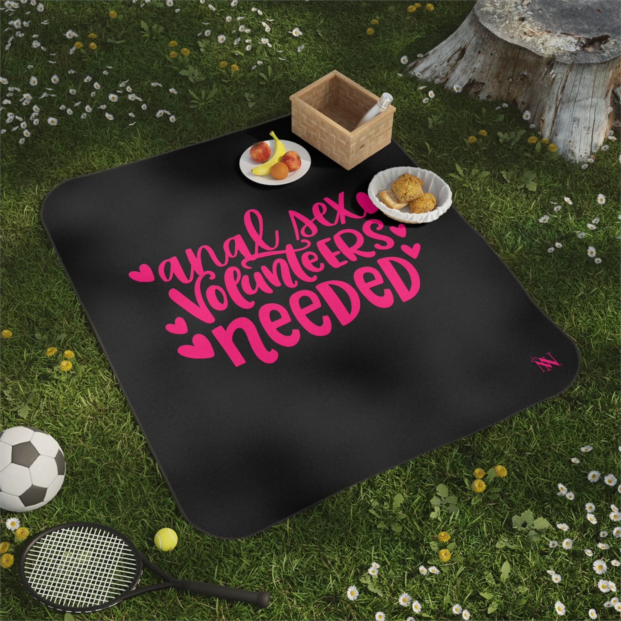 Anal Sex Volunteers Needed | Mix Match Fun-Flirty Lovers’ Water-Resistant Blankets