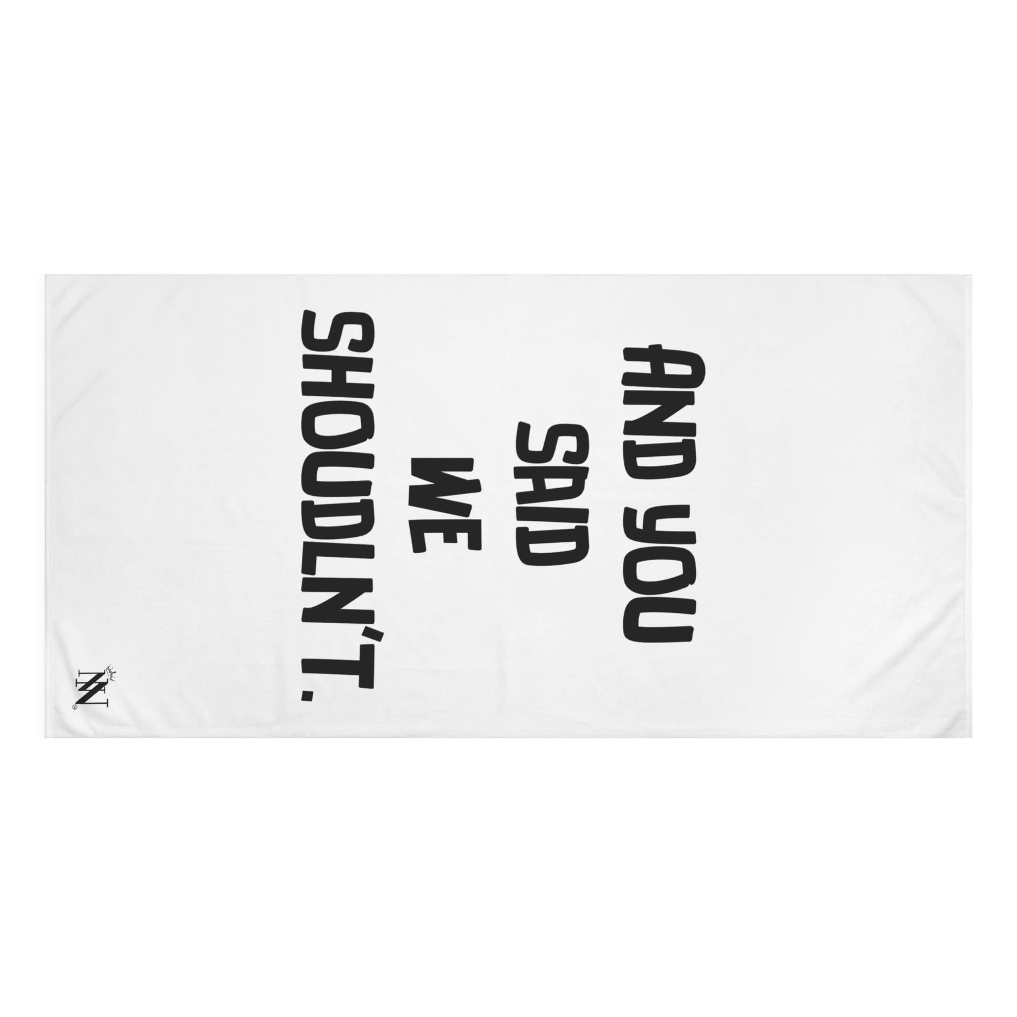And You Said We Shouldn’t | Mix & Match Naughty XL Fun-Flirty Lovers’ Towels