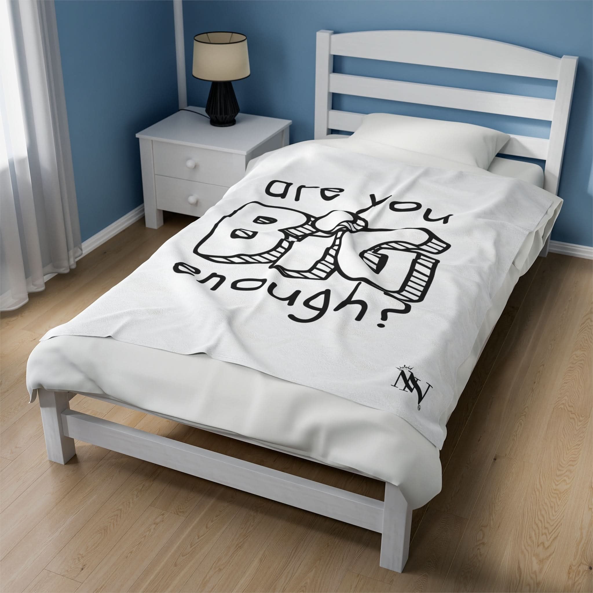 Are You Big Enough? | Mix & Match Fun-Flirty Loversā Blankets
