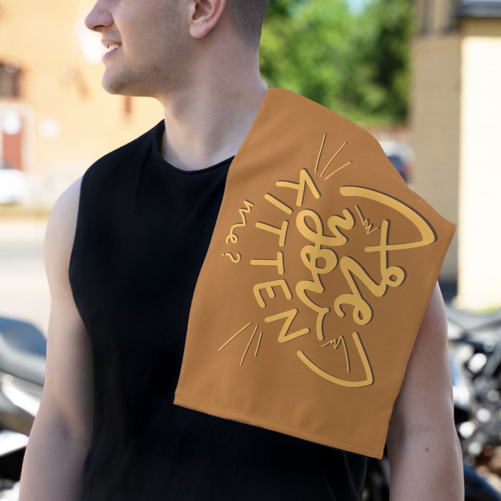 Are You Kitten Me? Light Brown | Mix & Match Soft Fun-Flirty Lovers’ Towels