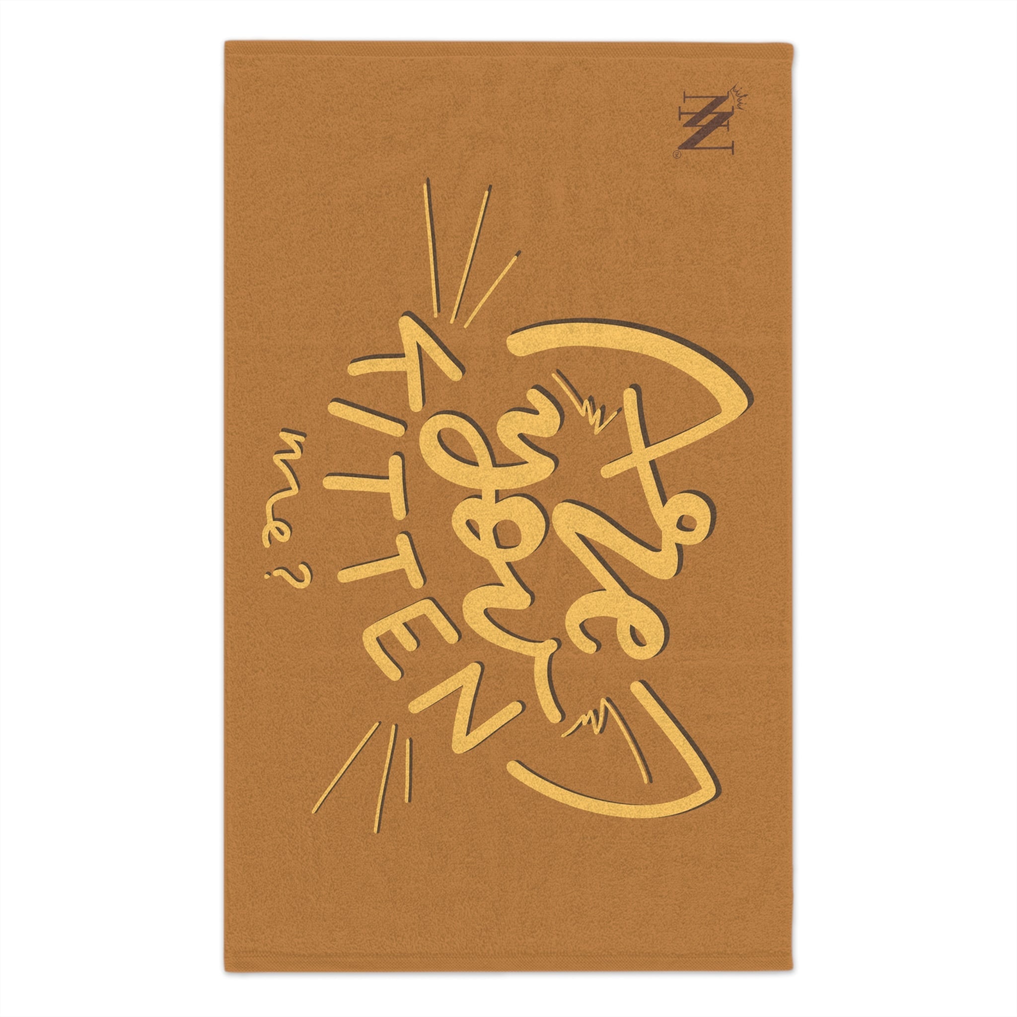 Are You Kitten Me? Light Brown | Mix & Match Soft Fun-Flirty Lovers’ Towels