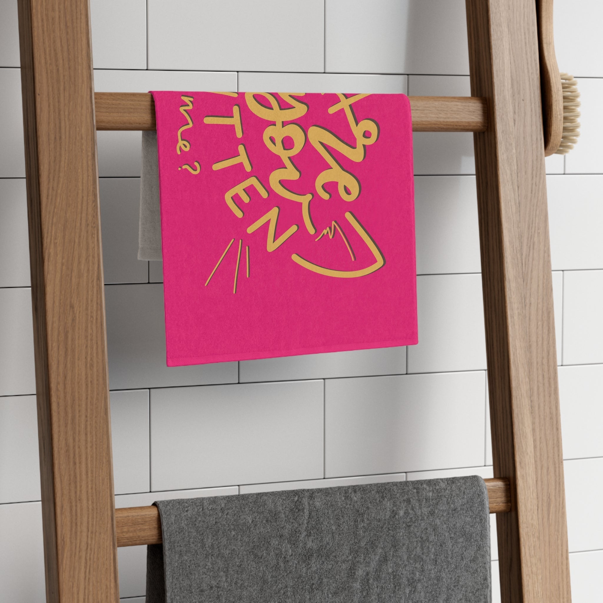 Are You Kitten Me? Pink | Mix & Match Soft Fun-Flirty Lovers’ Towels