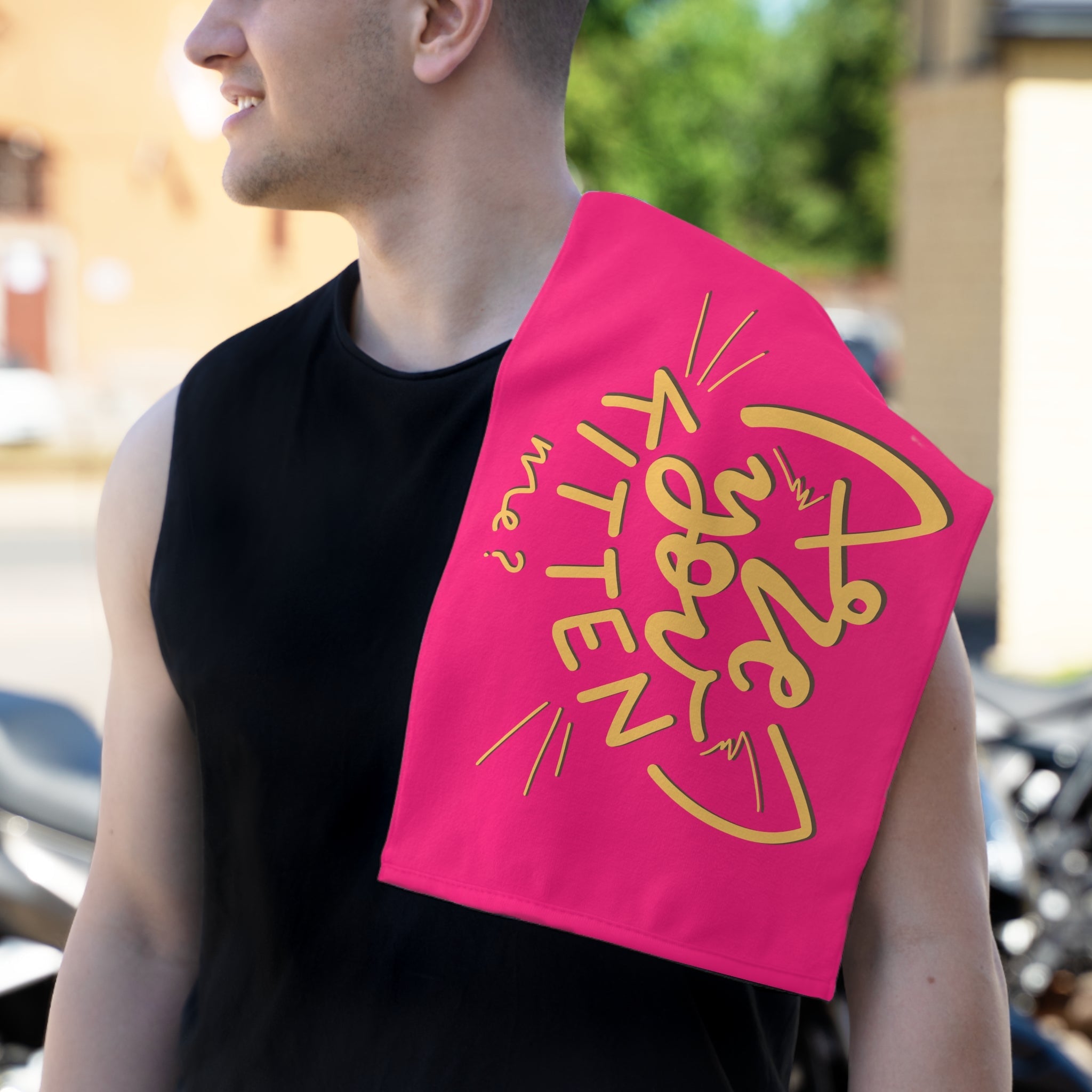 Are You Kitten Me? Pink | Mix & Match Soft Fun-Flirty Lovers’ Towels