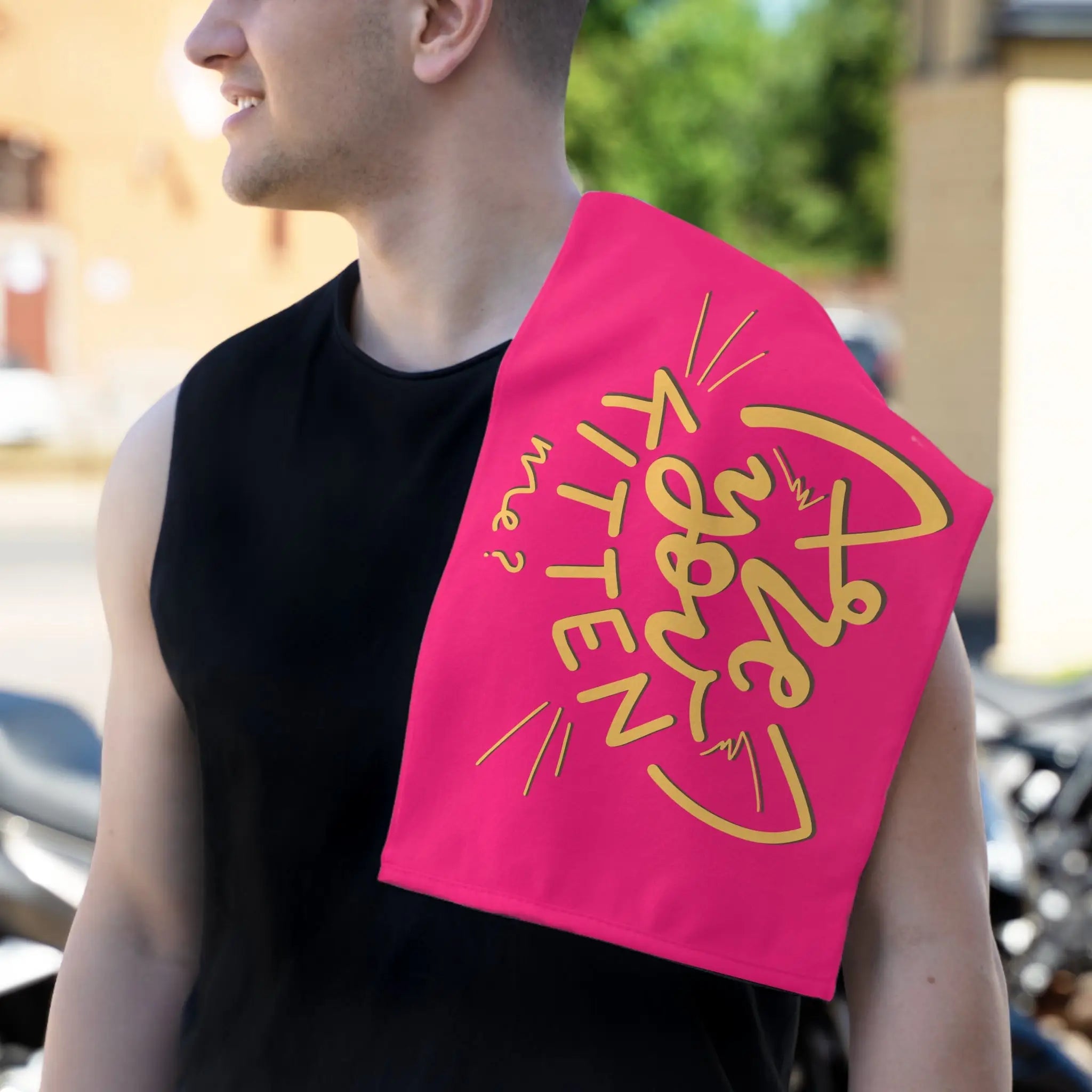 Are You Kitten Me? Pink | Mix & Match Soft Fun-Flirty Lovers’ Towels