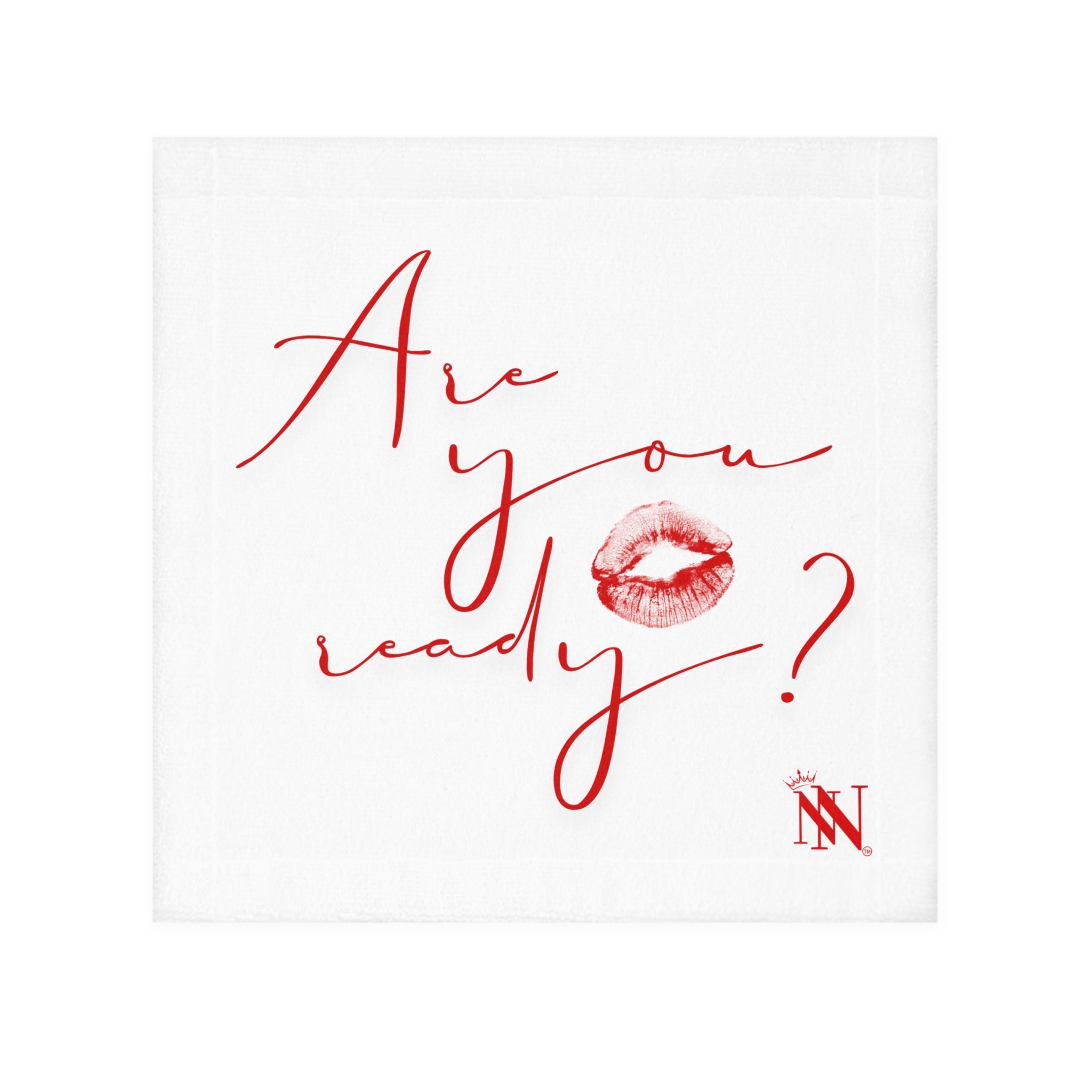 Are You Ready? Kiss Mark | Mix & Match Lils’ Fun-Flirty Lovers’ Towels