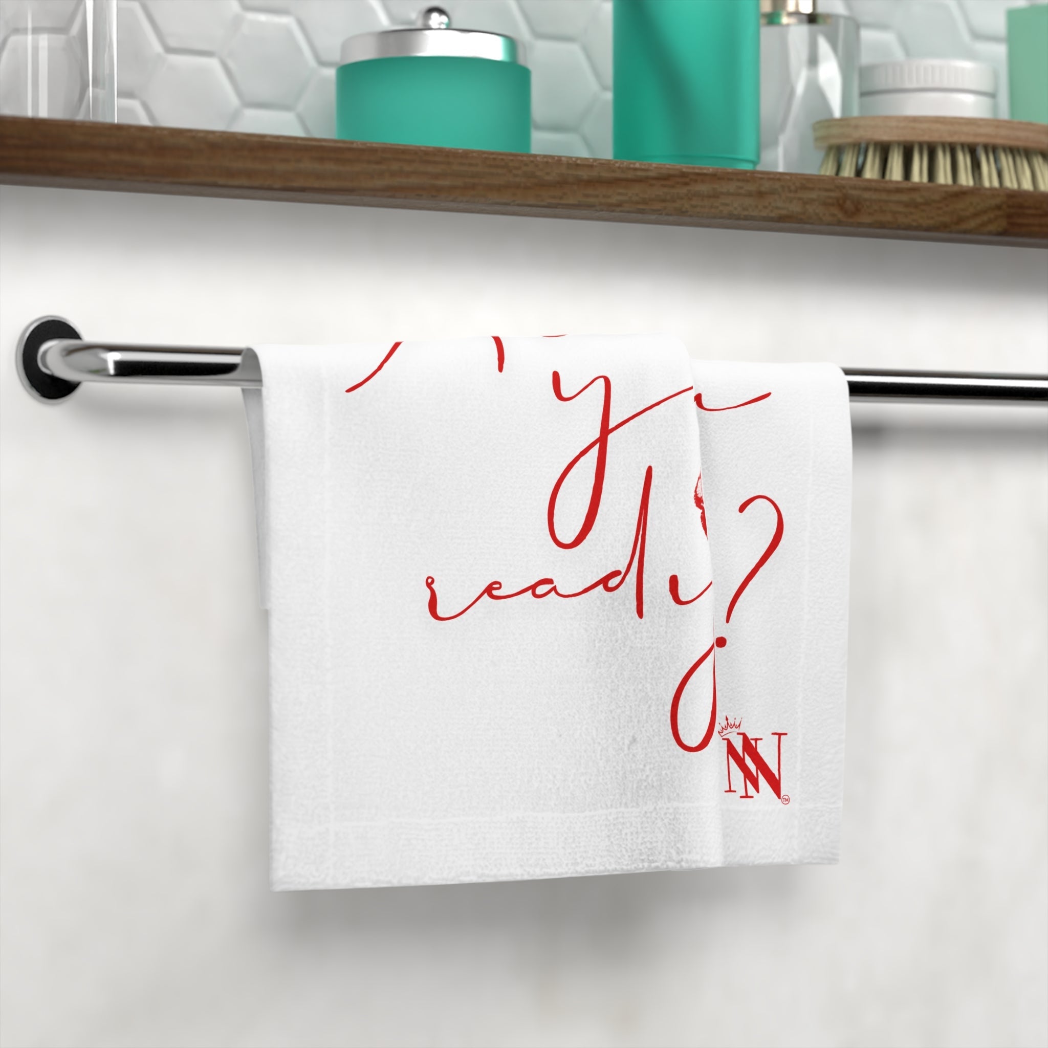 Are You Ready? Kiss Mark | Mix & Match Lils’ Fun-Flirty Lovers’ Towels