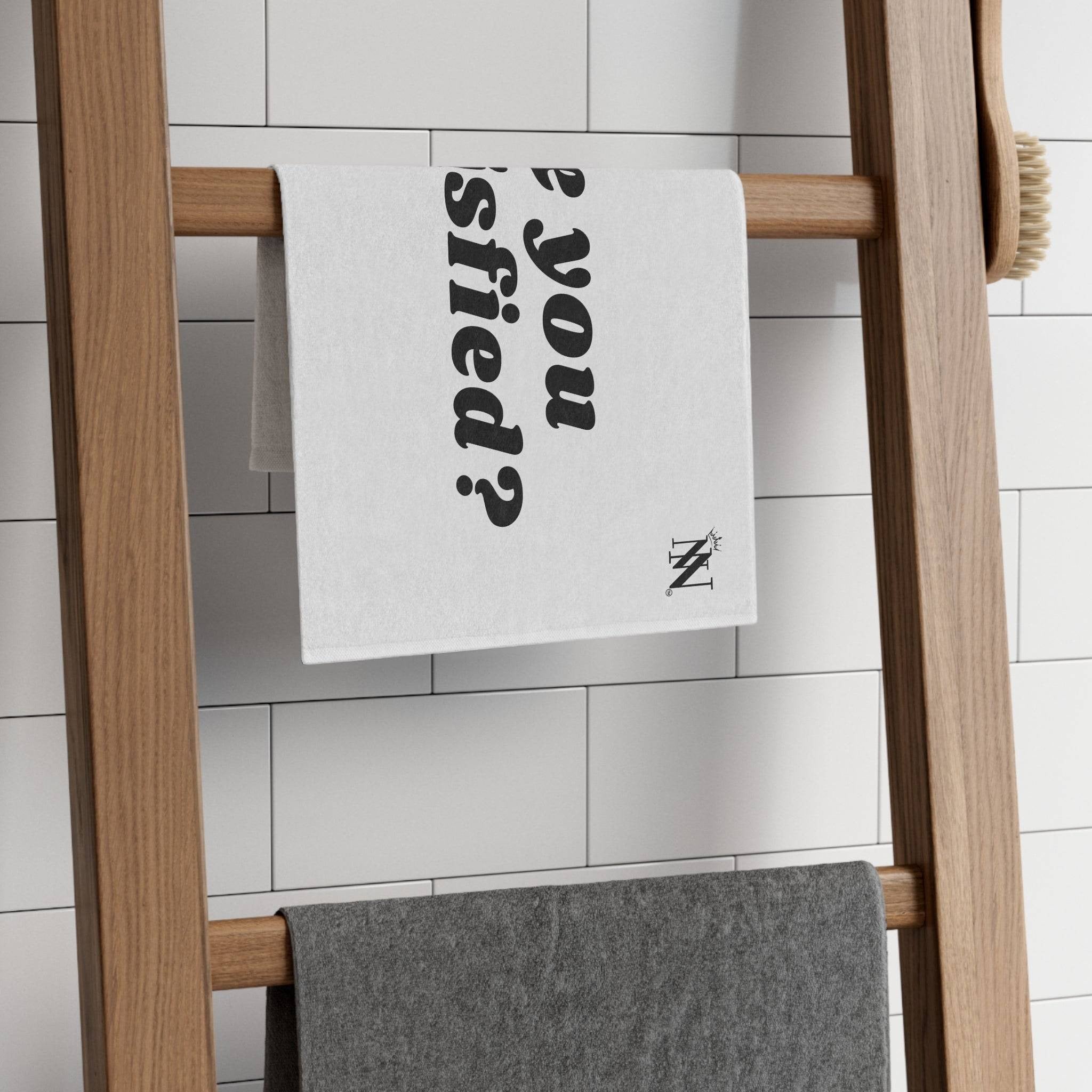 Are You Satisfied? | Mix & Match Soft Fun-Flirty Lovers’ Towels