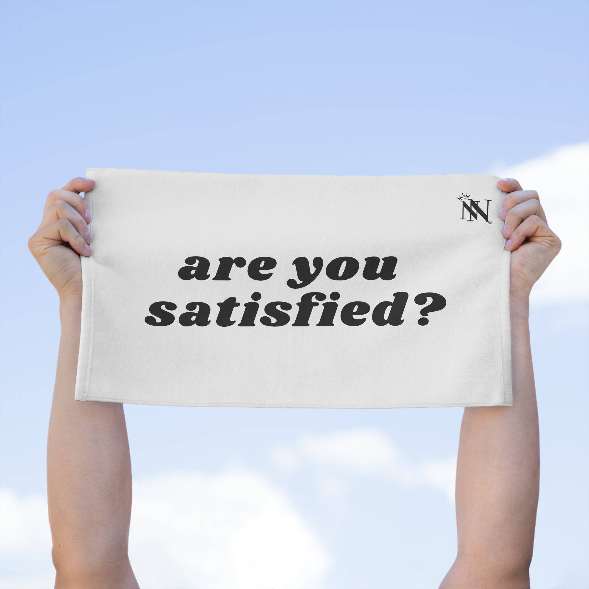 Are You Satisfied? | Mix & Match Soft Fun-Flirty Lovers’ Towels