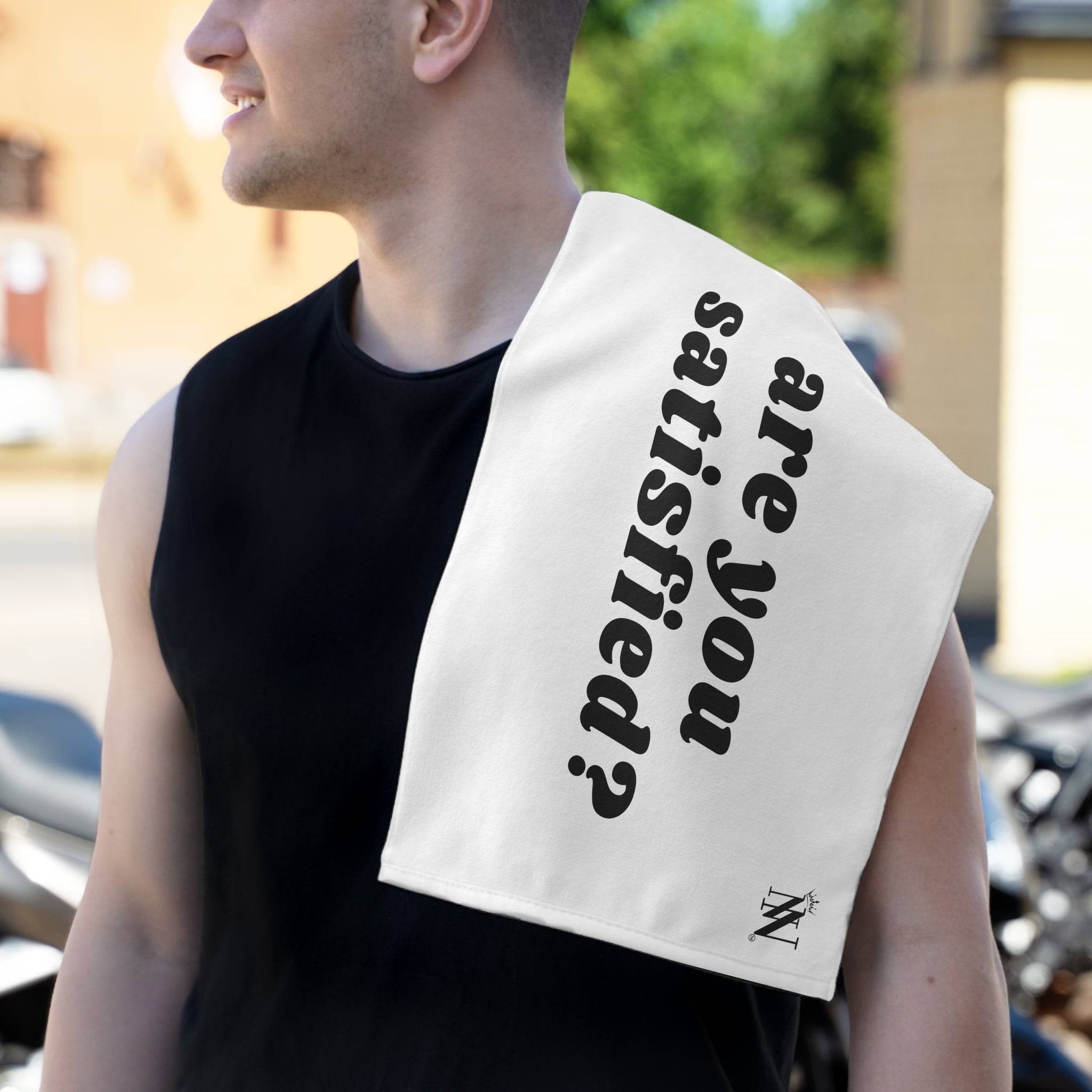 Are You Satisfied? | Mix & Match Soft Fun-Flirty Lovers’ Towels