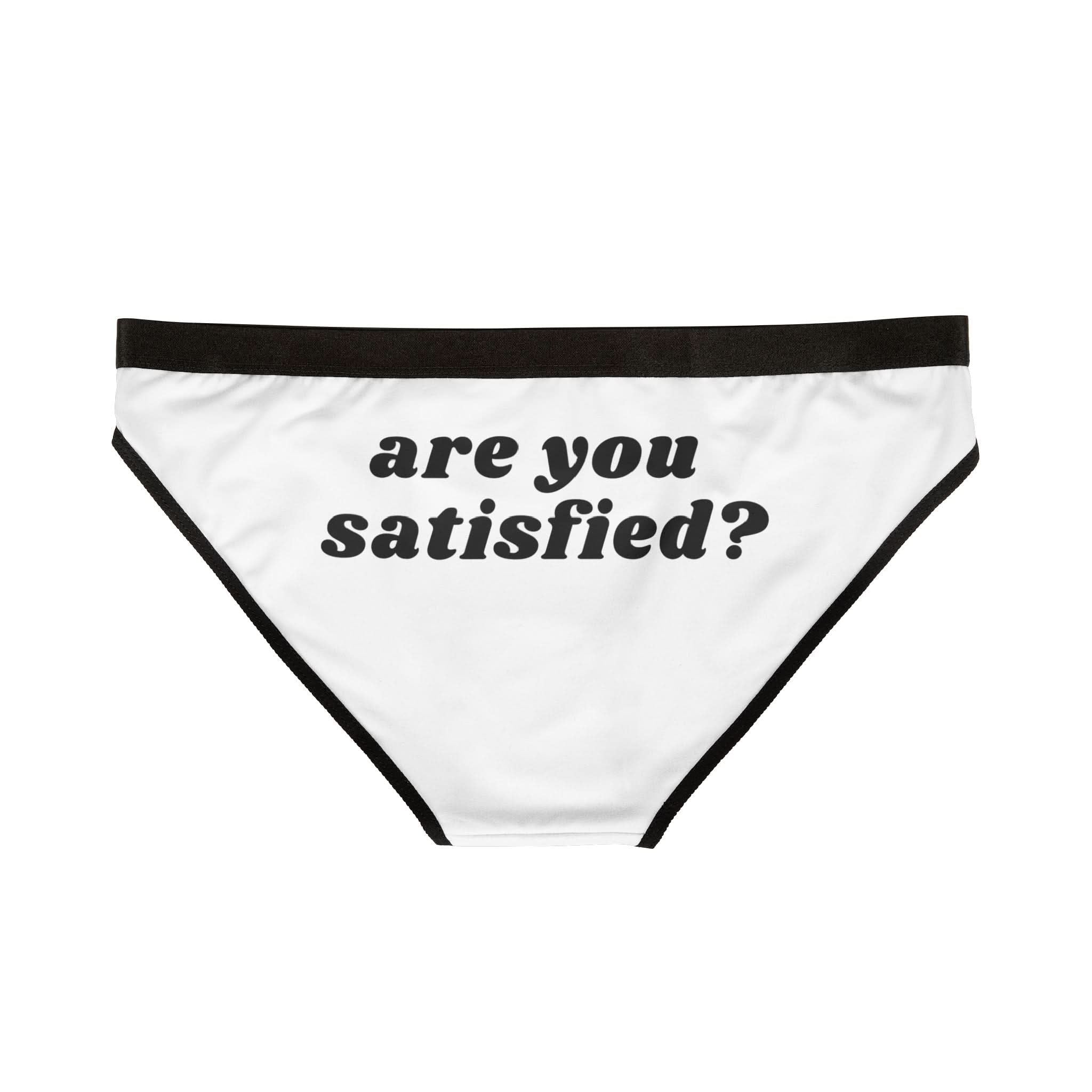 Are You Satisfied? | Mix & Match Women’s Fun-Flirty Lovers’ Panties