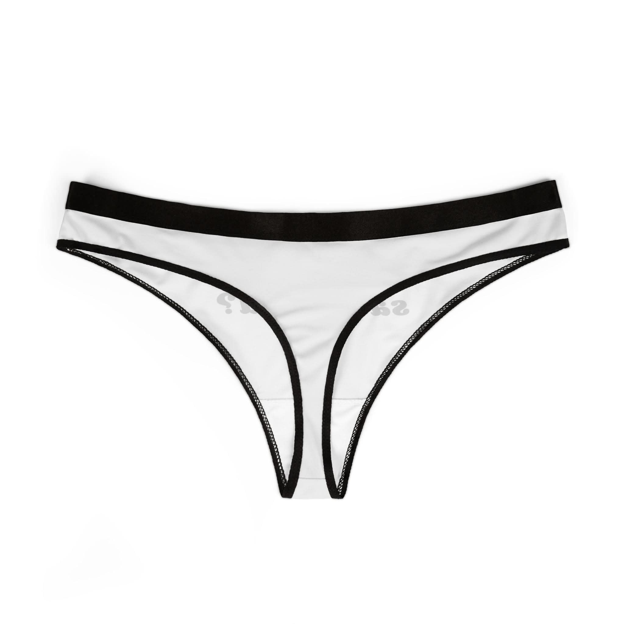 Are You Satisfied? Mix Match Women’s Thong Sex Panties | Playful Gifts
