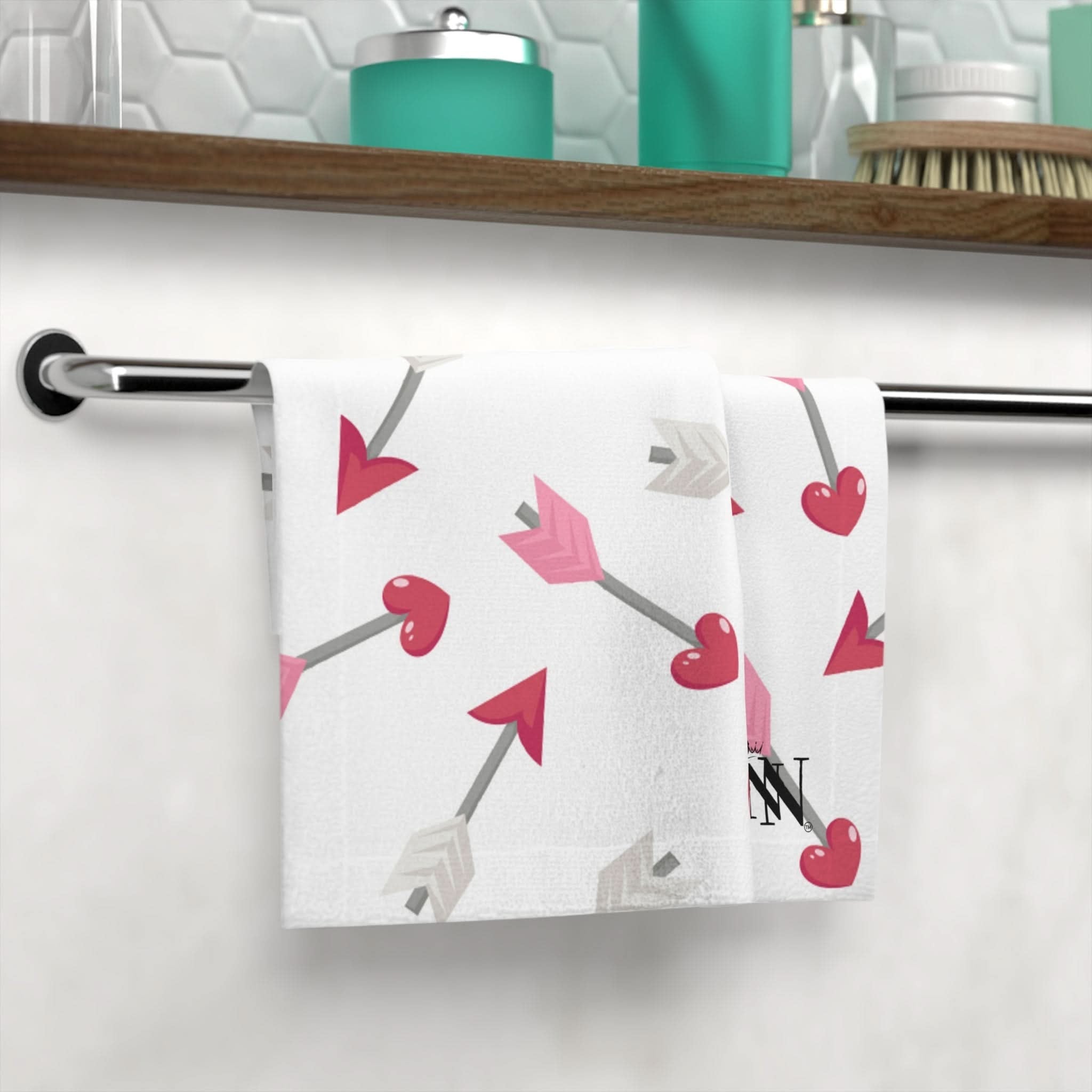Arrow Hearts | Mix & Match Lils’ Fun-Flirty Lovers’ Towels