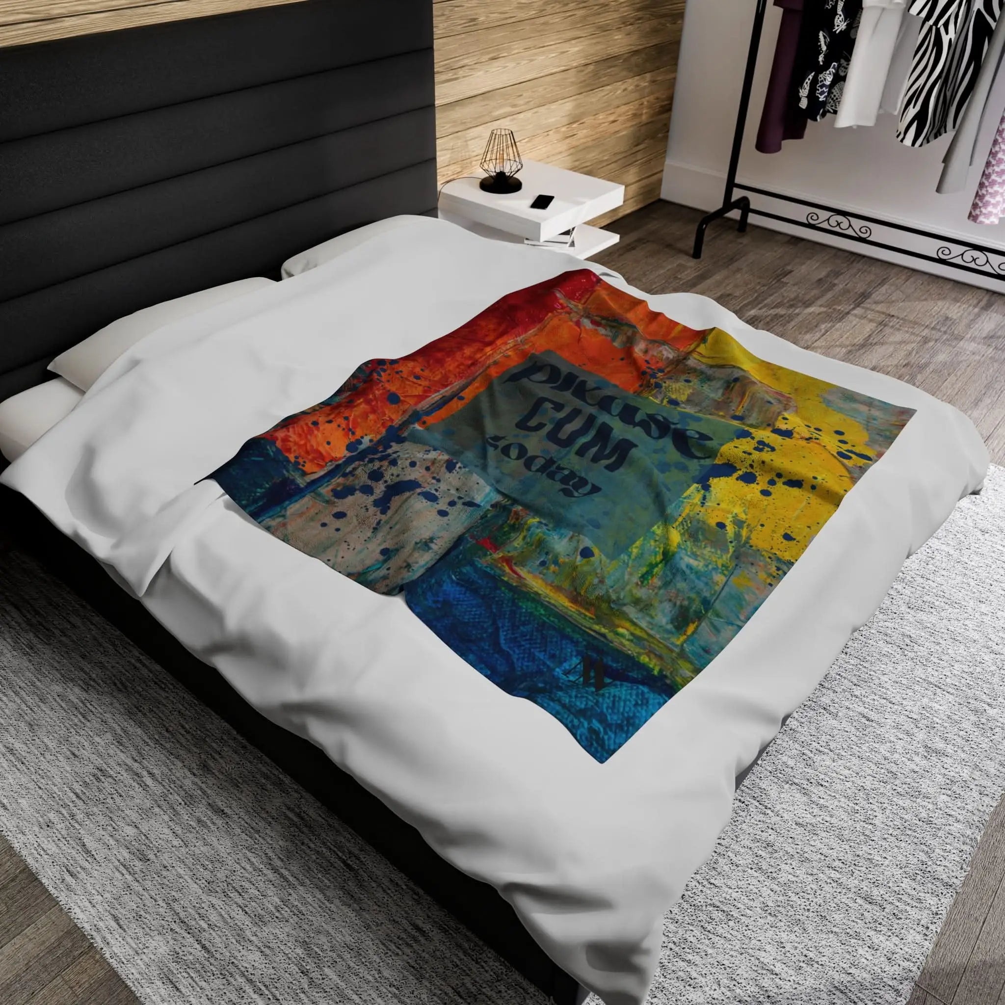 Art Deco Cum Today | Mix & Match Fun-Flirty Lovers’ Blankets