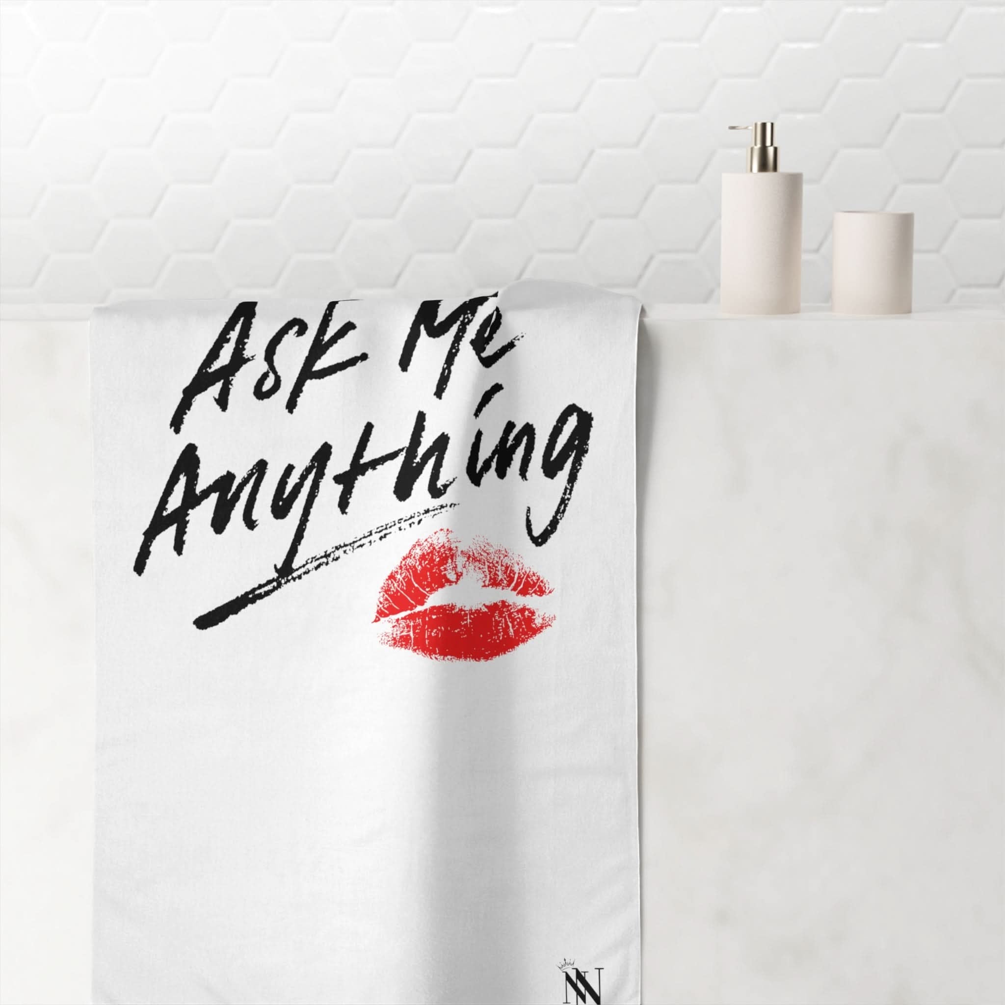 Ask Me Anything | Mix & Match Naughty XL Fun-Flirty Lovers’ Towels