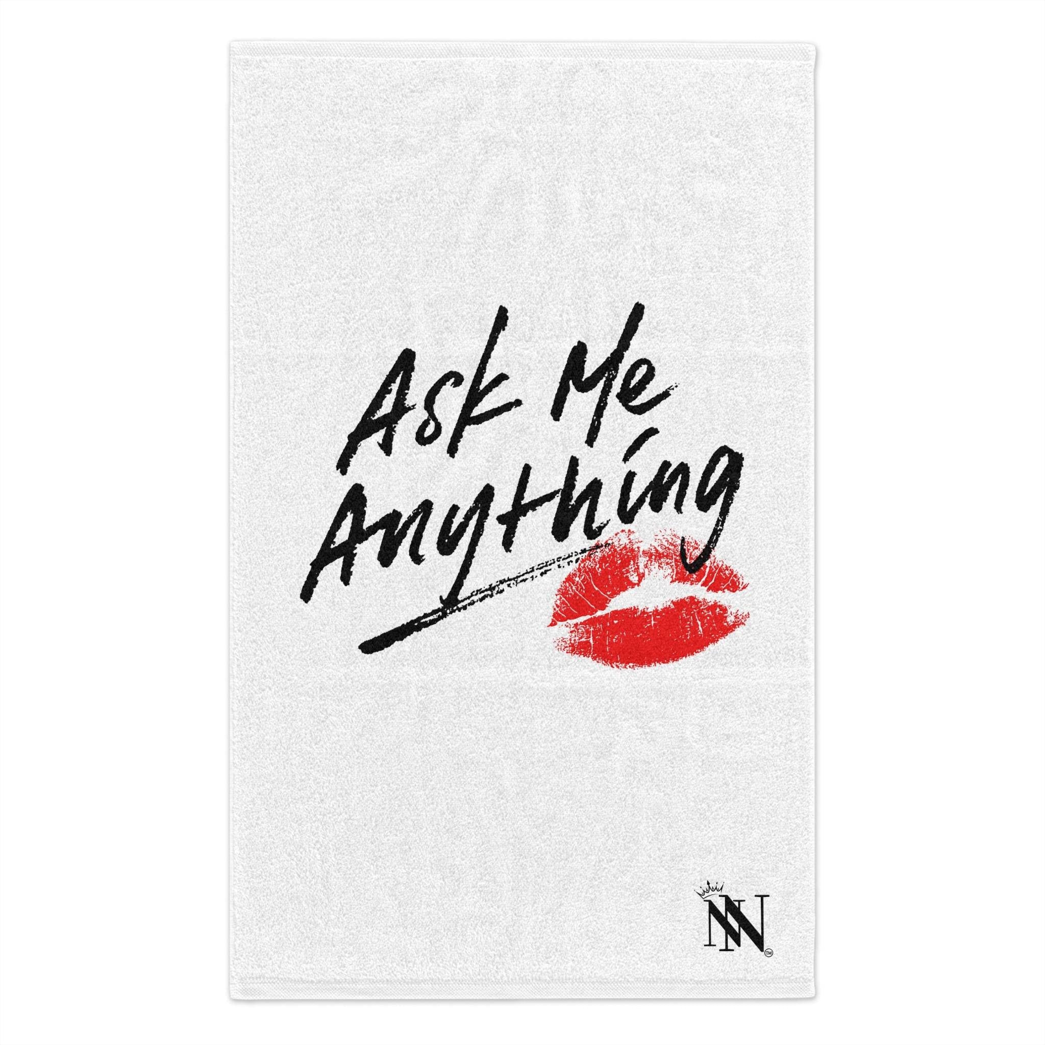 Ask Me Anything? | Mix & Match Soft Fun-Flirty Lovers’ Towels