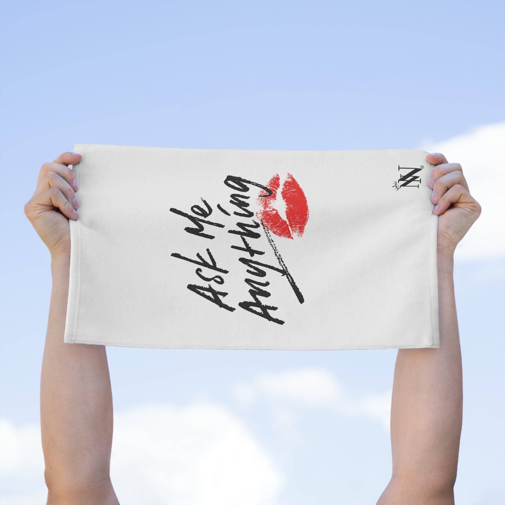 Ask Me Anything? | Mix & Match Soft Fun-Flirty Lovers’ Towels