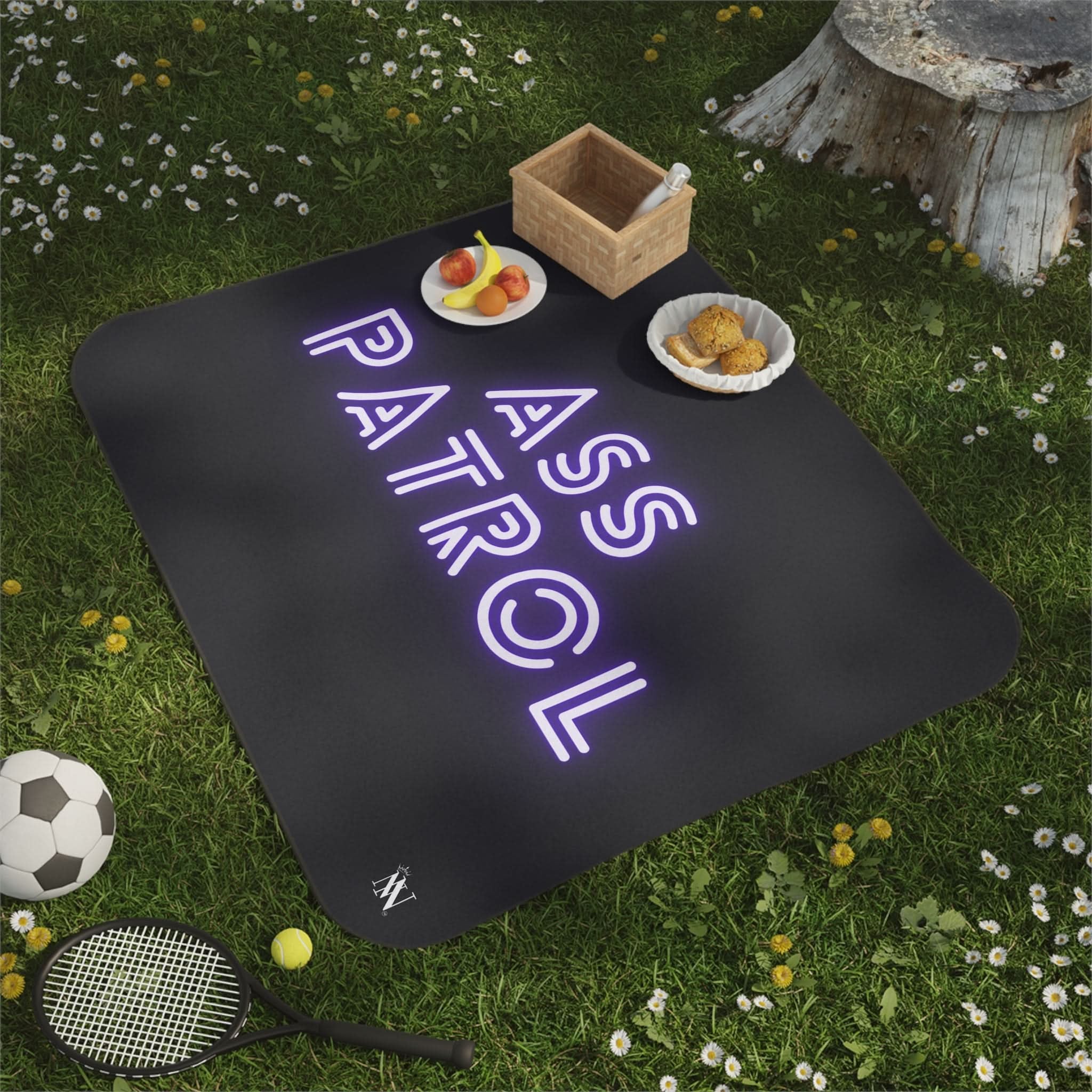 Ass Patrol | Mix Match Fun-Flirty Lovers’ Water-Resistant Blankets