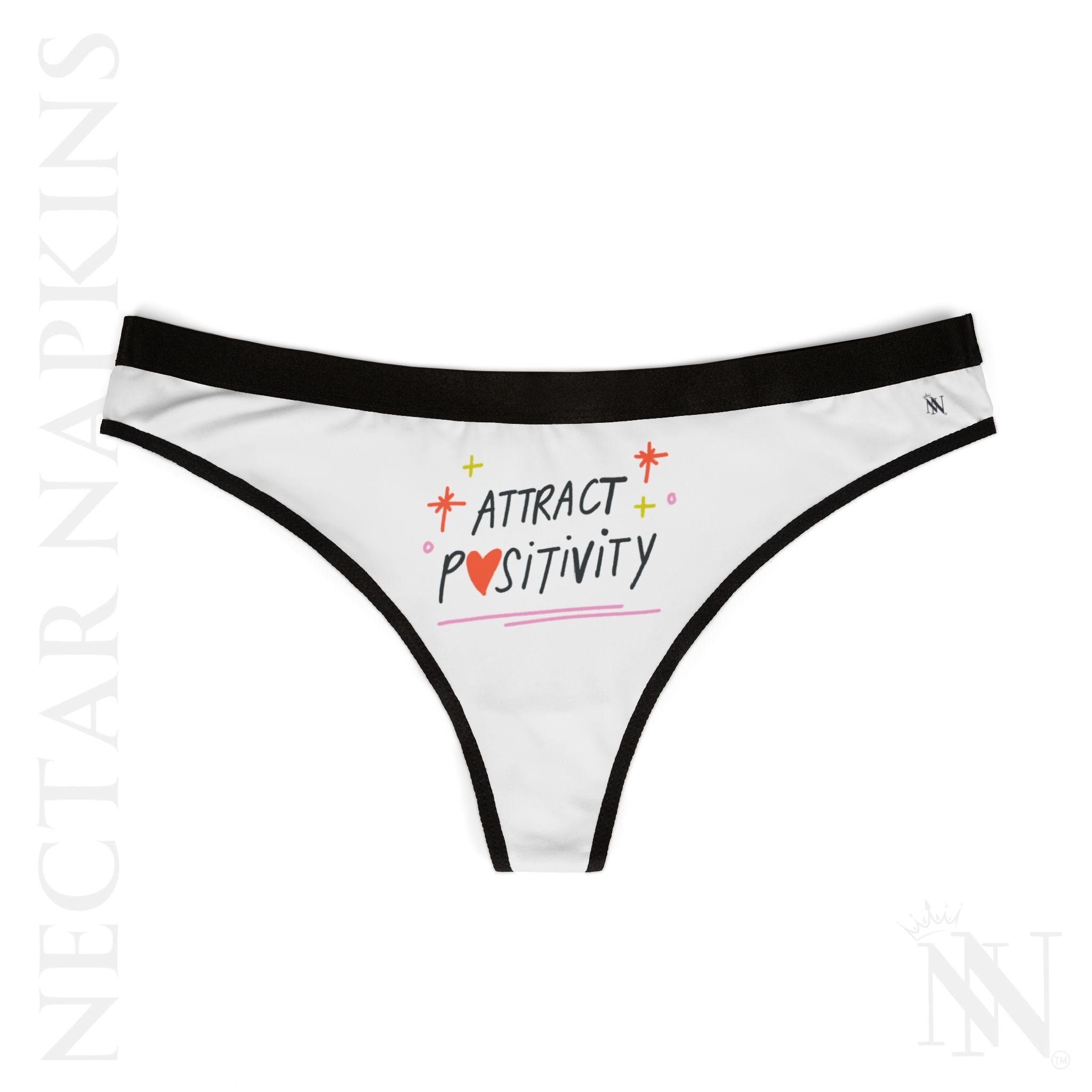 Attract Positivity | Mix & Match Women’s Fun-Flirty Lovers’ Thongs