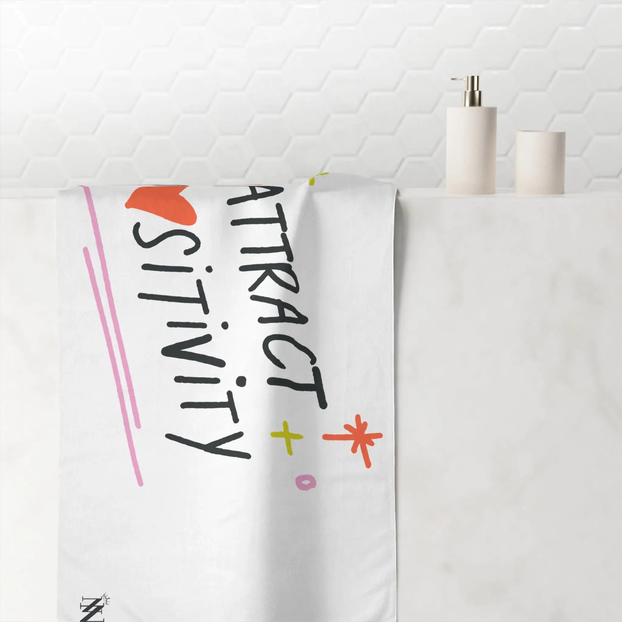 Attract Positivity | Mix & Match XL Fun-Flirty Loversβ Towels