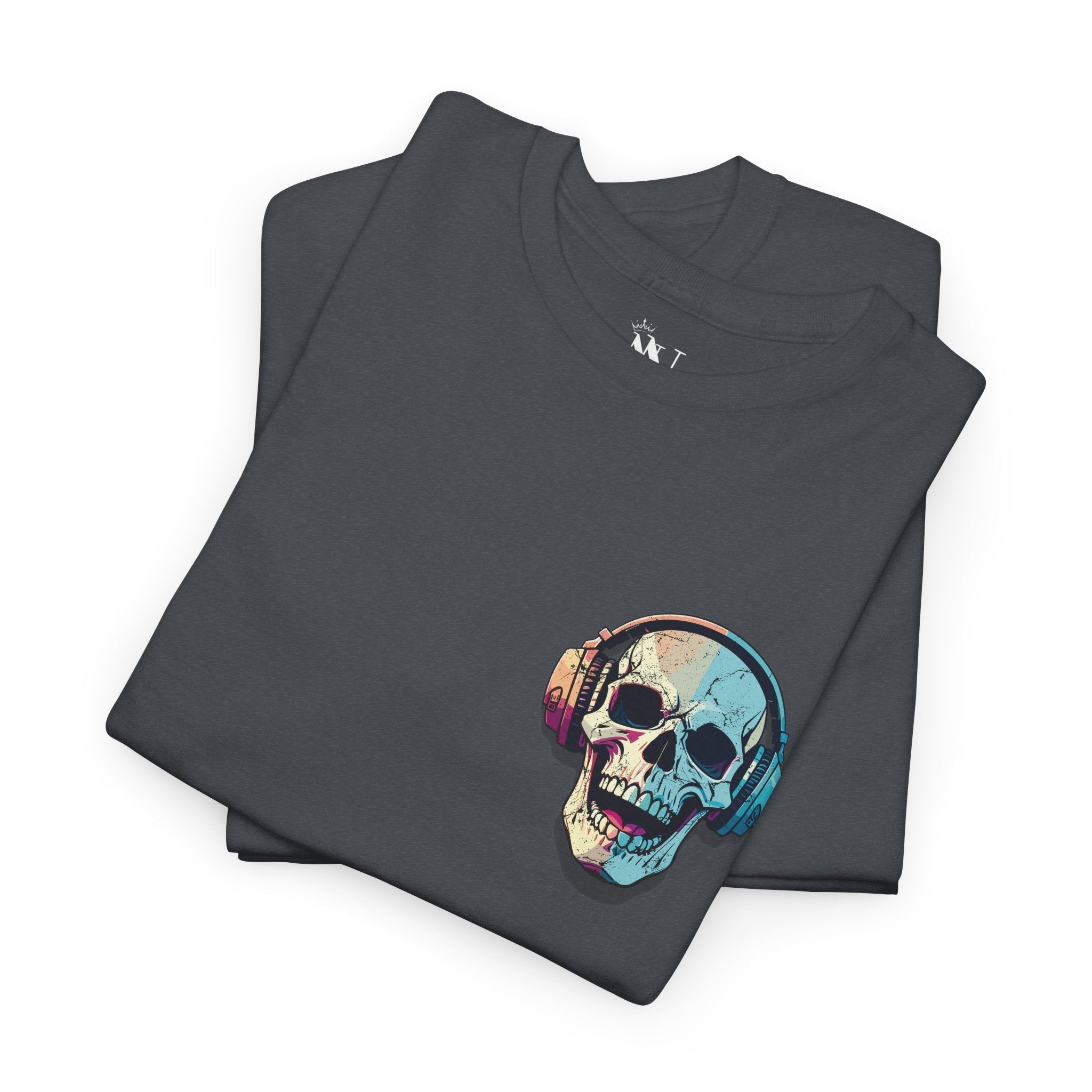 Audiophile Skull | Mix & Match 100% Cotton Unisex Fun-Flirty Lovers’ Tees