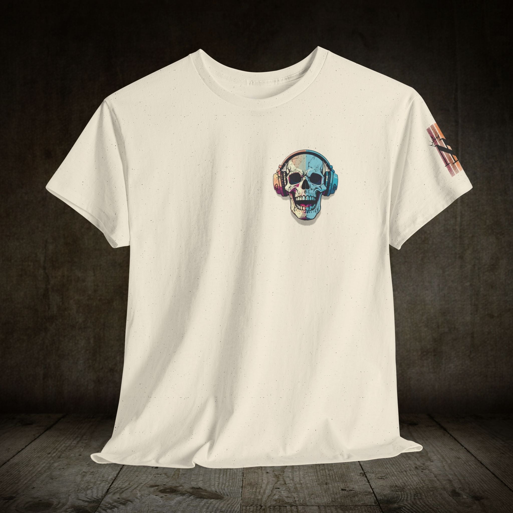 Audiophile Skull | Mix & Match 100% Cotton Unisex Fun-Flirty Lovers’ Tees