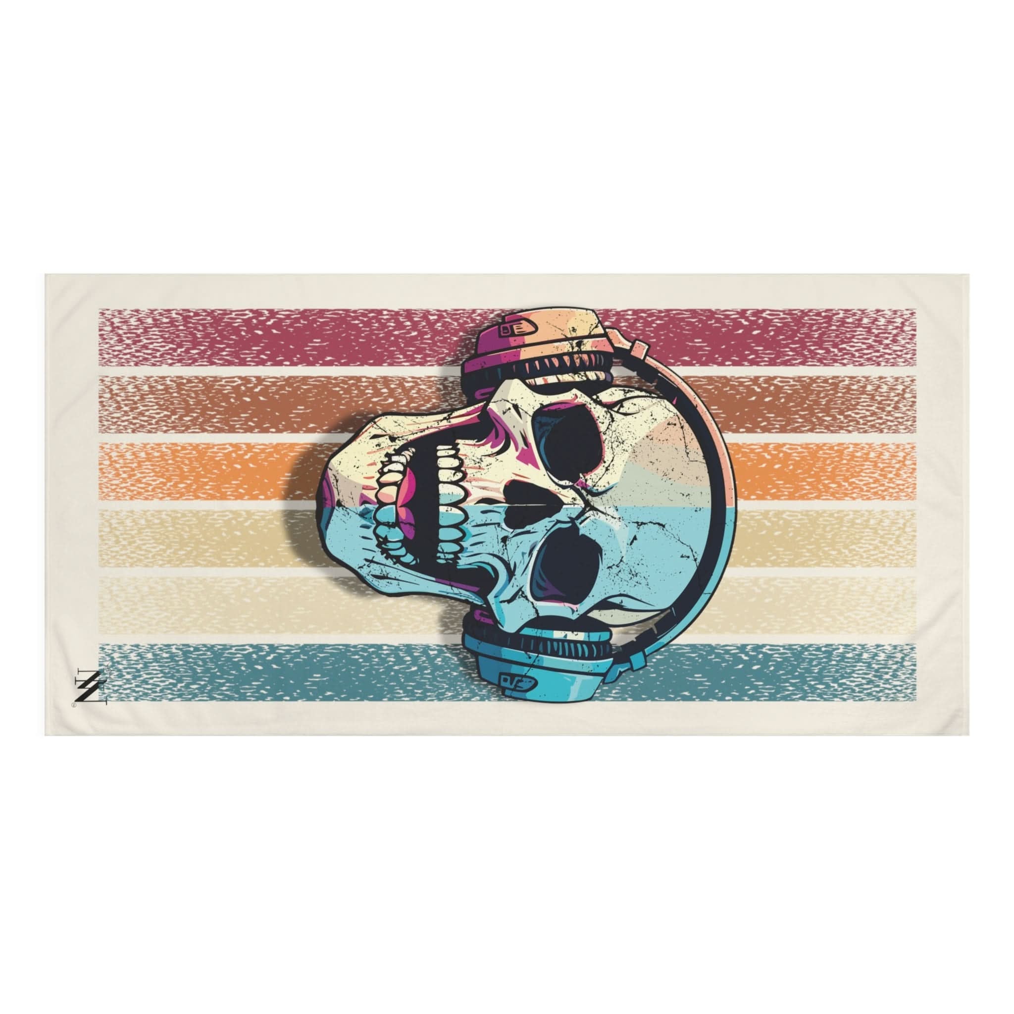 Audiophile Skull | Mix & Match Naughty XL Fun-Flirty Lovers’ Towels