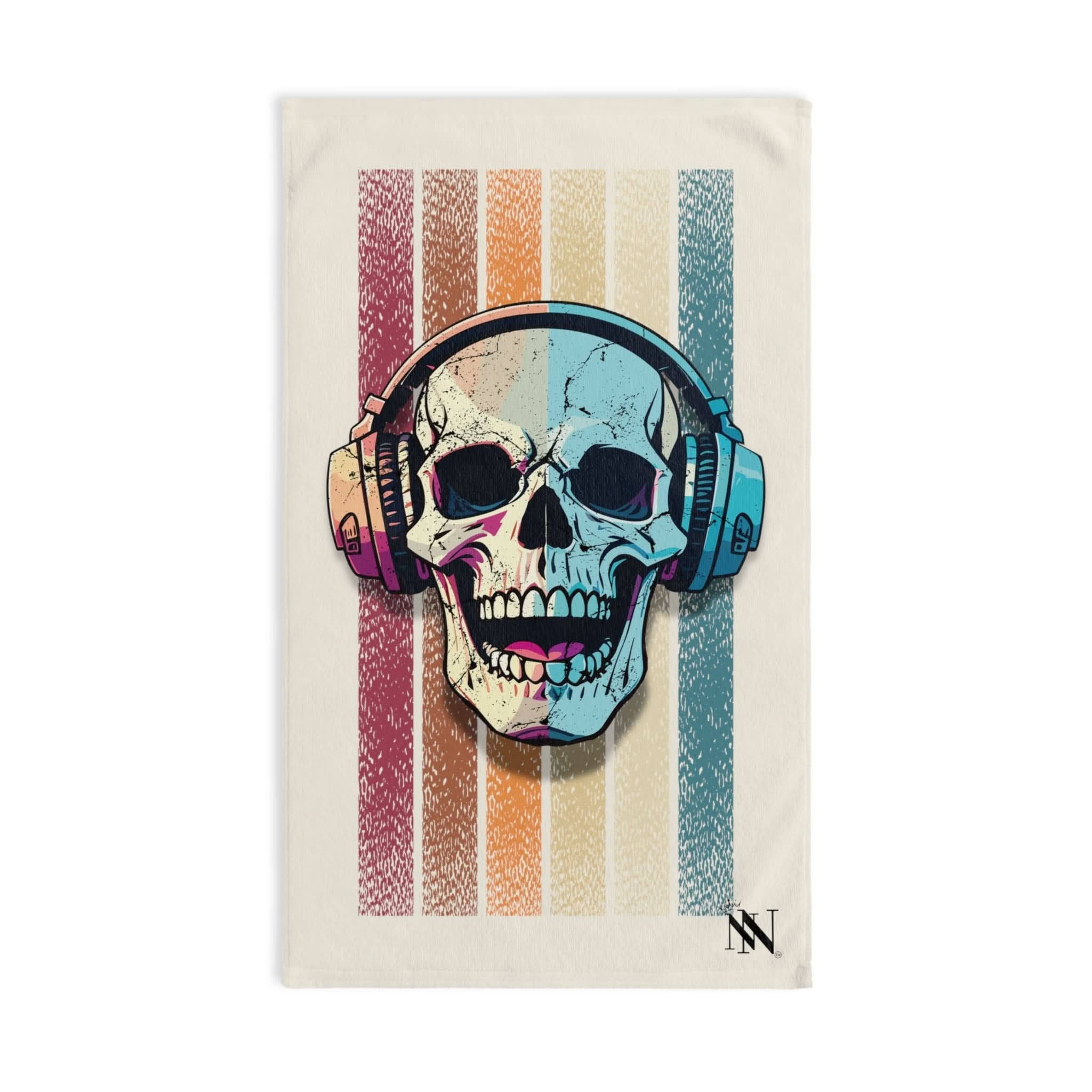 Audiophile Skull | Mix & Match Original Fun-Flirty Lovers’ Towels
