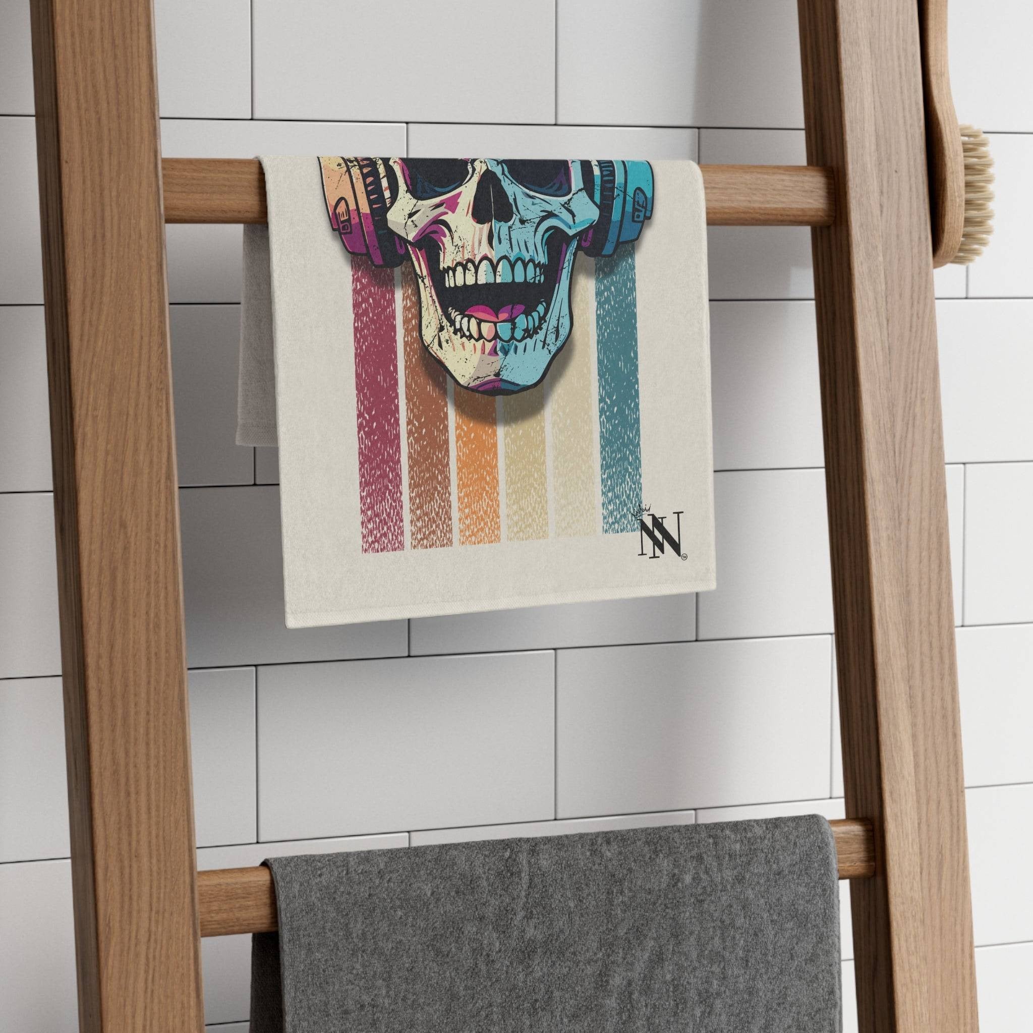 Audiophile Skull | Mix & Match Soft Fun-Flirty Lovers’ Towels