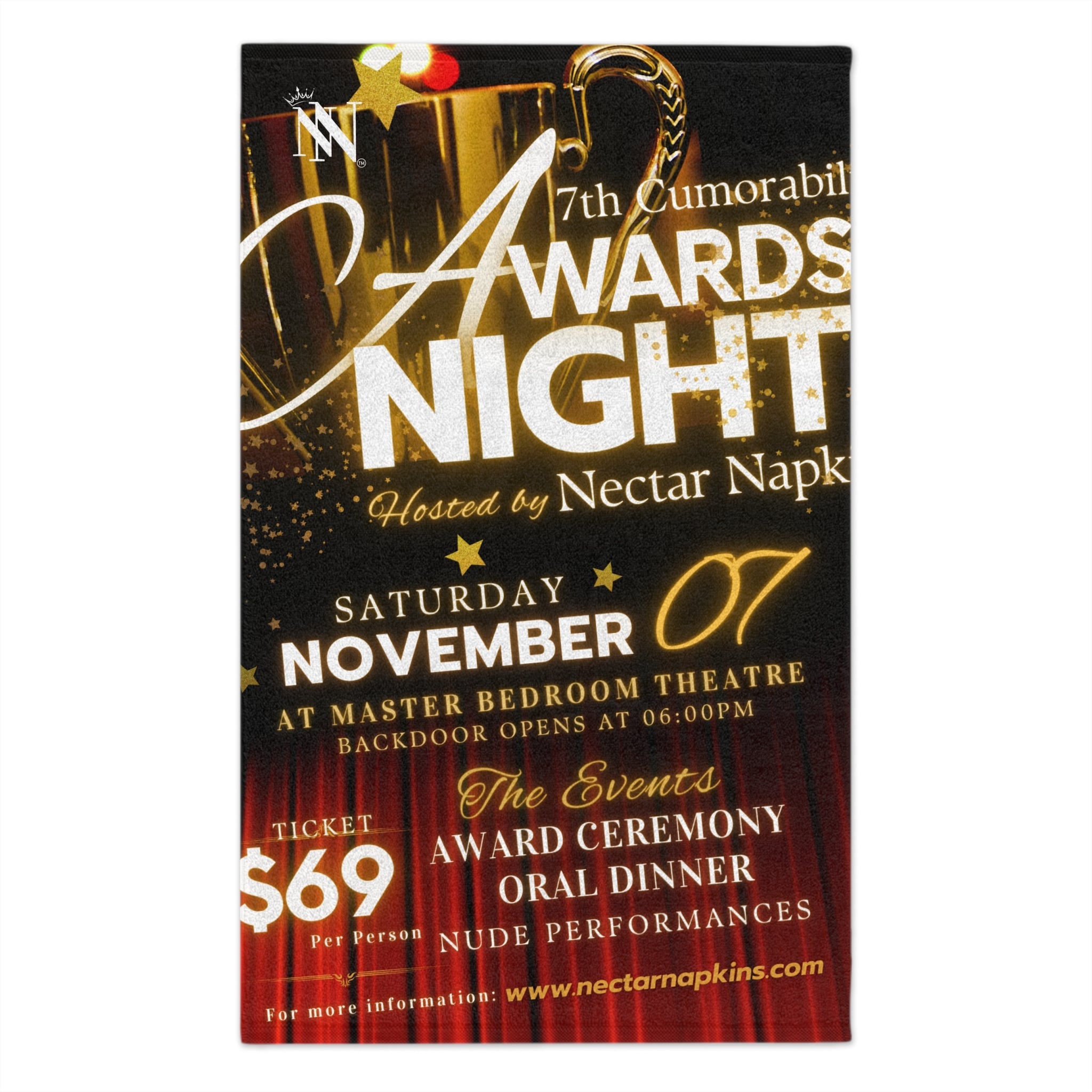 Awards Night | Mix & Match Soft Fun-Flirty Lovers’ Towels