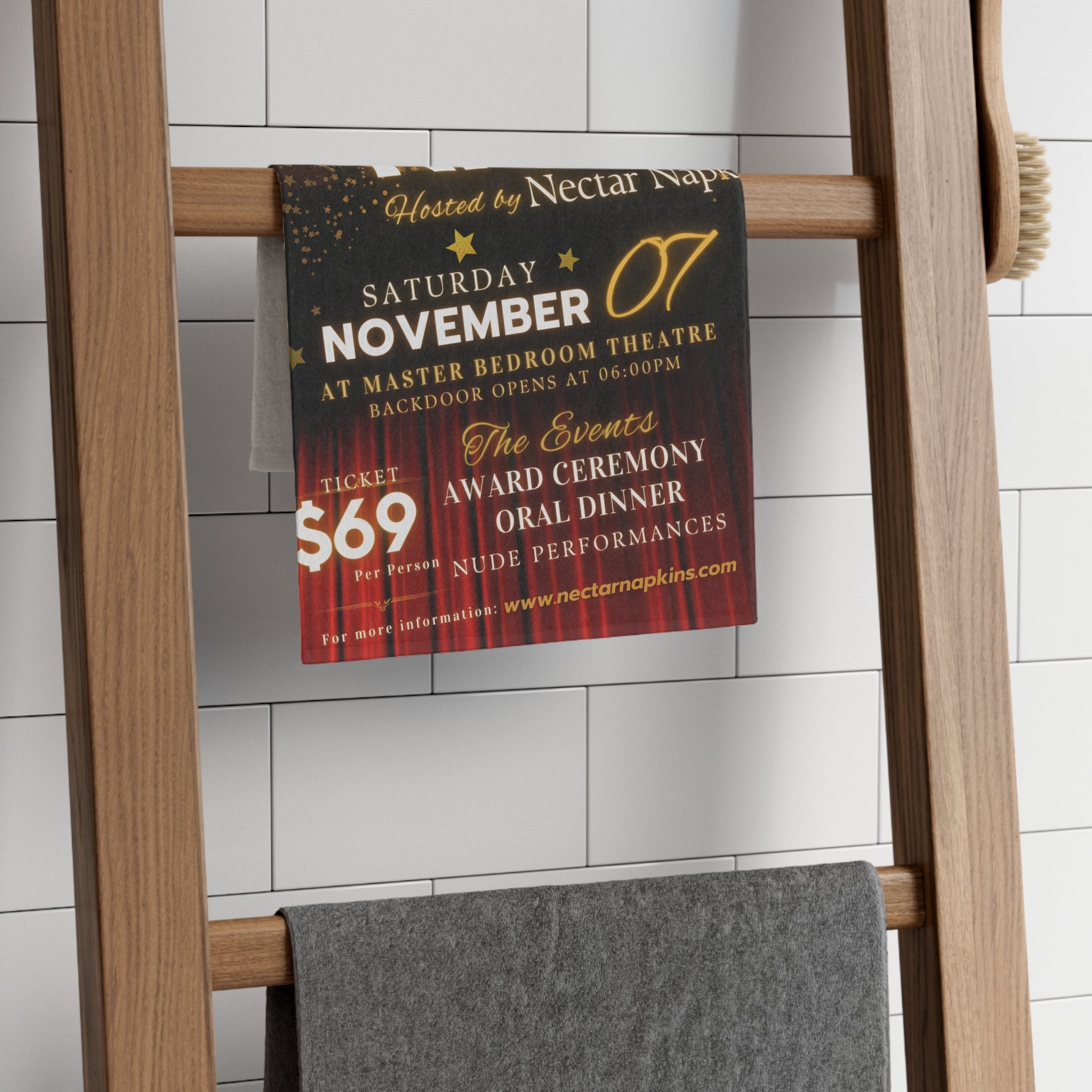 Awards Night | Mix & Match Soft Fun-Flirty Lovers’ Towels