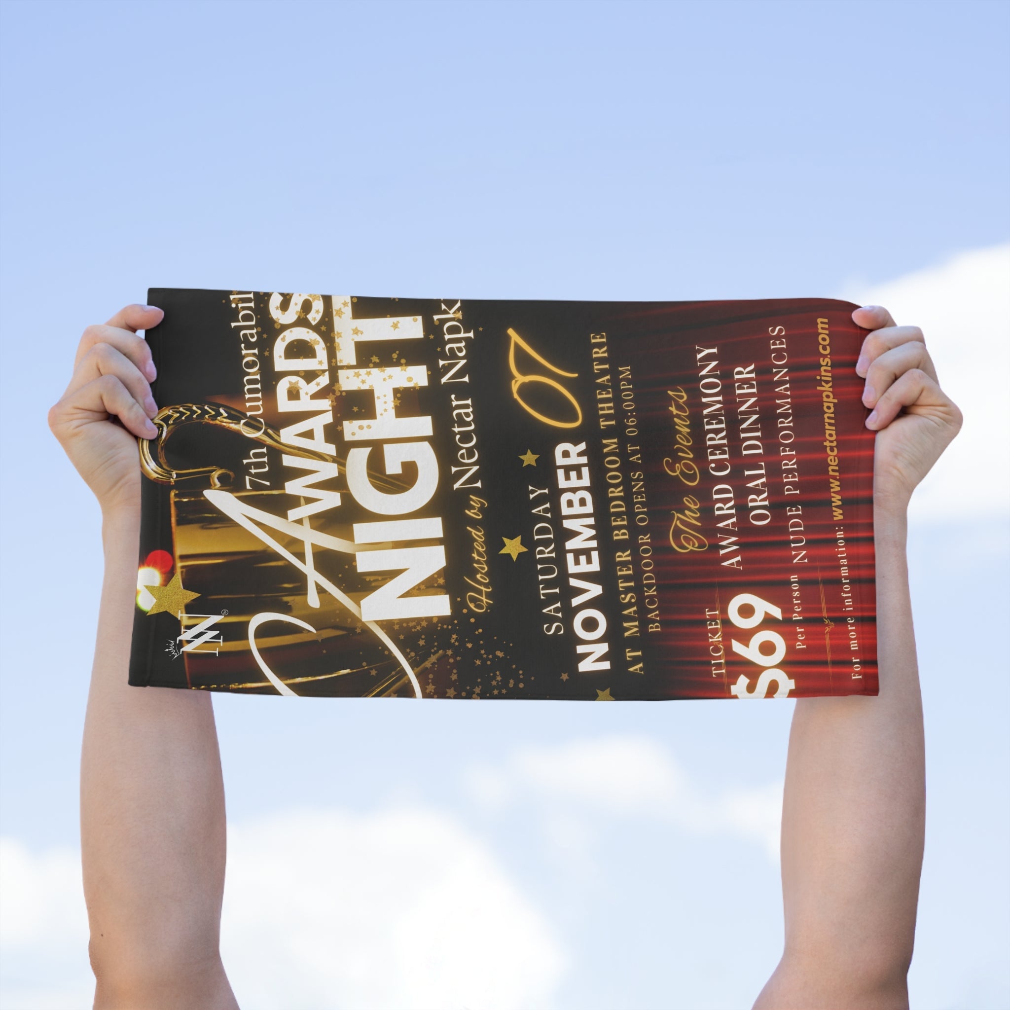 Awards Night | Mix & Match Soft Fun-Flirty Lovers’ Towels