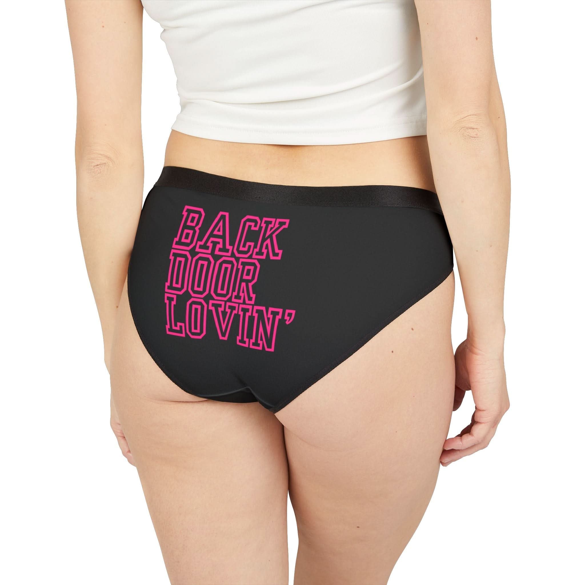 Back Door Lovin’ | Mix & Match Women’s Fun-Flirty Lovers’ Panties