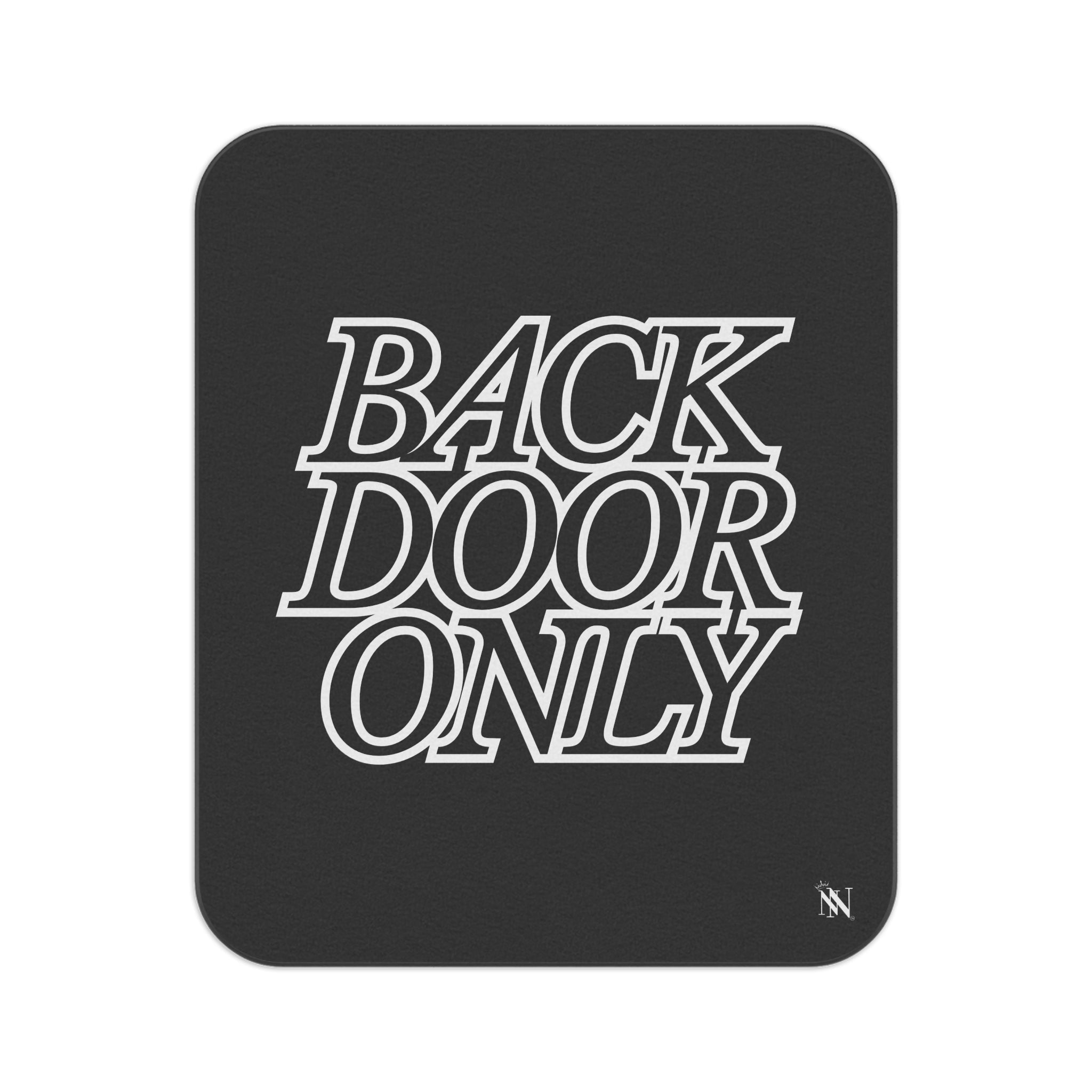 Back Door Only | Mix Match Fun-Flirty Lovers’ Water-Resistant Blankets