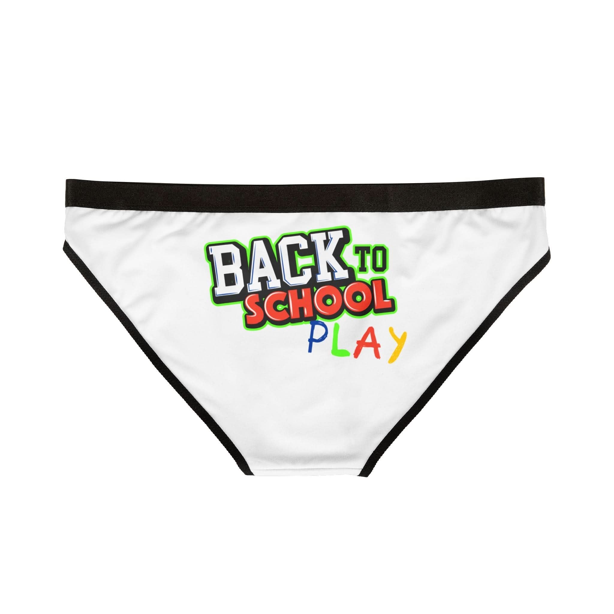 Back to School Play | Mix & Match Women’s Fun-Flirty Lovers’ Panties