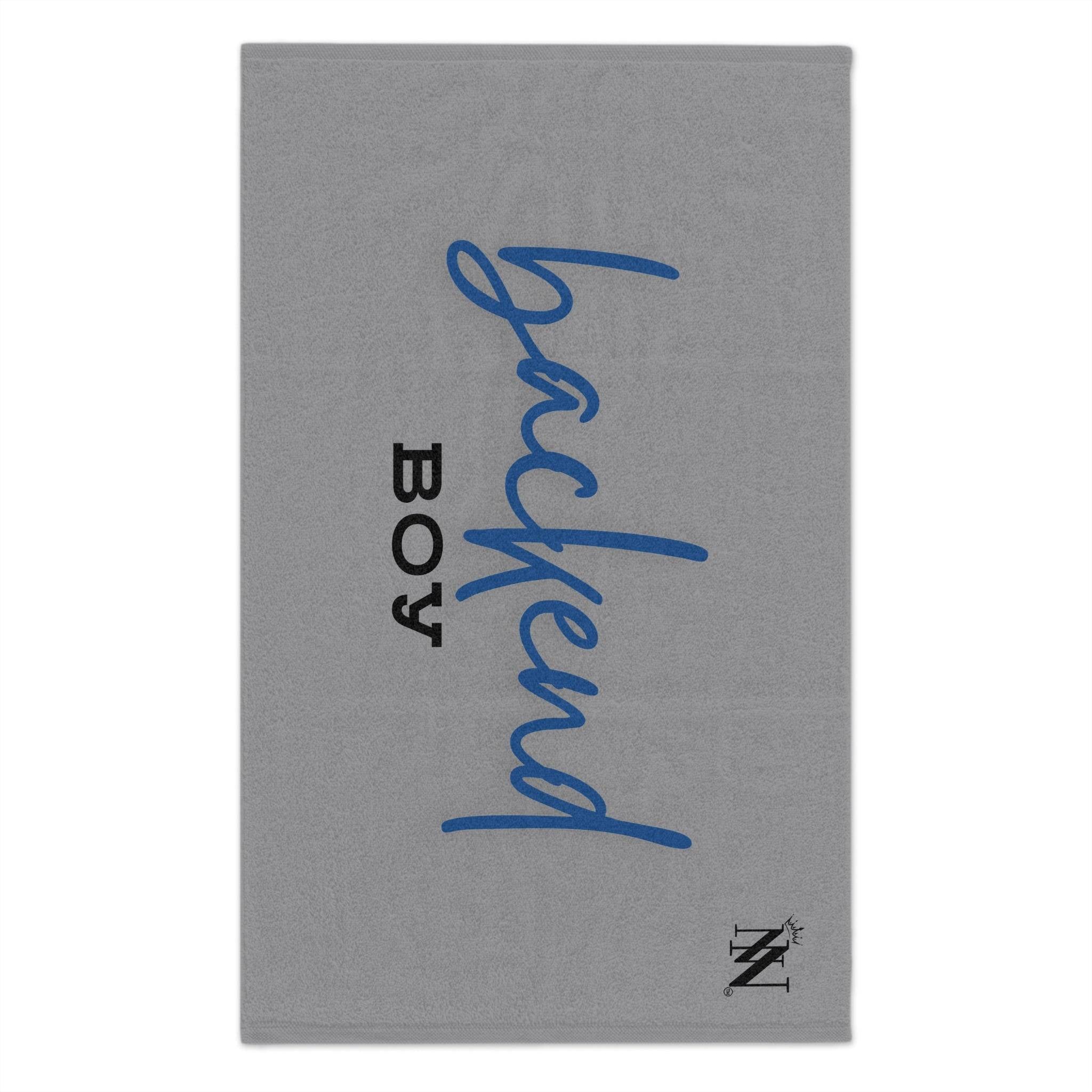 Backend Boy Grey Mix & Match Soft Sex Towels | Naughty Lovers’ Gifts