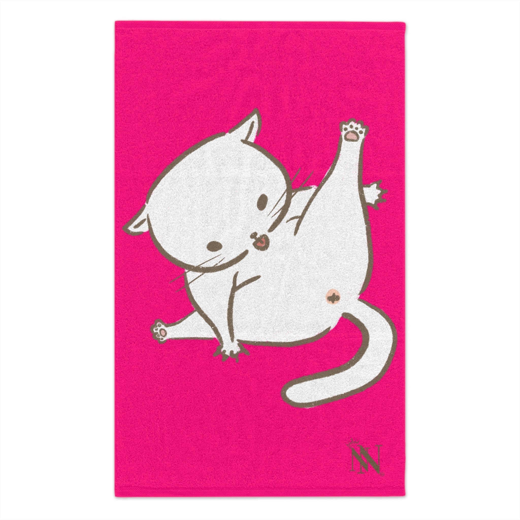 Bad Kitty Pink | Mix & Match Soft Fun-Flirty Lovers’ Towels