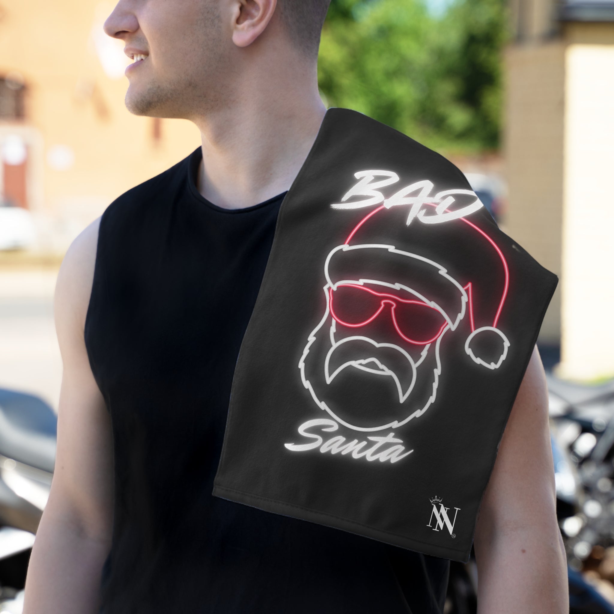 Bad Santa | Mix & Match Soft Fun-Flirty Lovers’ Towels