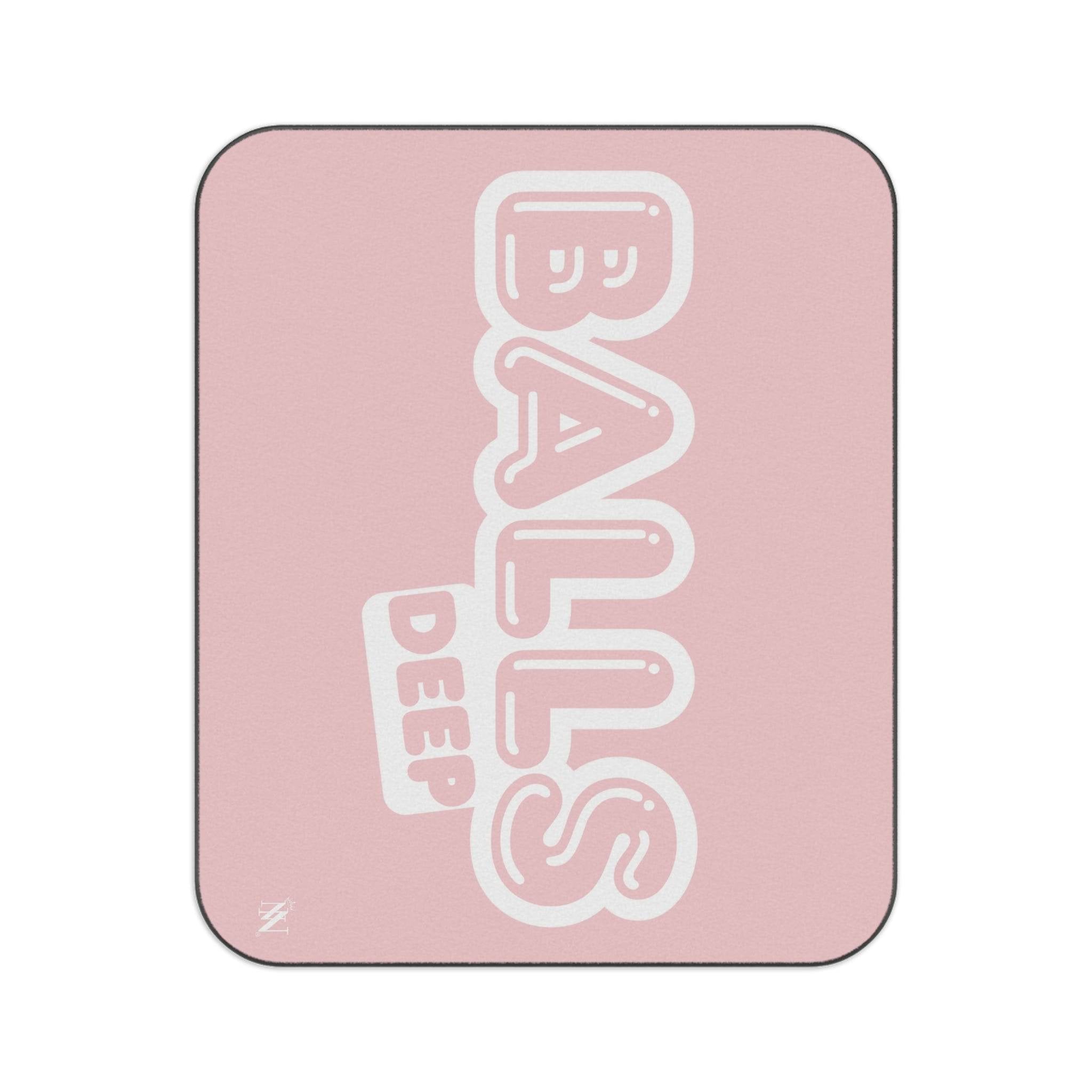 Balls Deep | Mix Match Fun-Flirty Lovers’ Water-Resistant Blankets