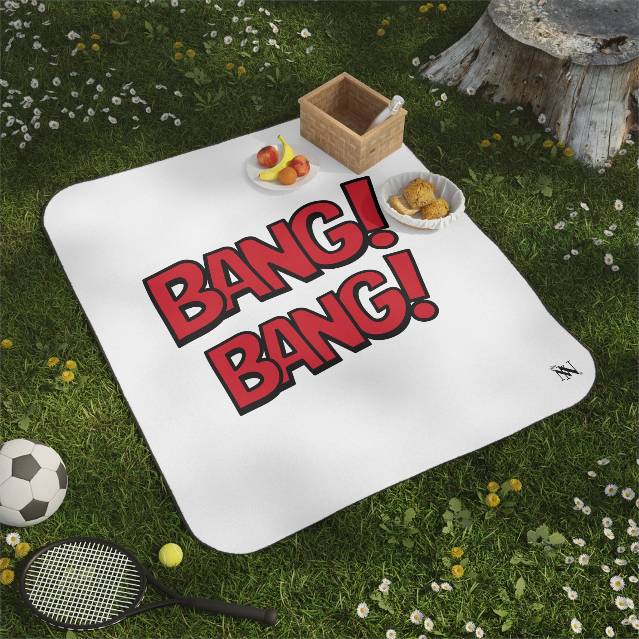 Bang! Bang! | Mix Match Fun-Flirty Lovers’ Water-Resistant Blankets