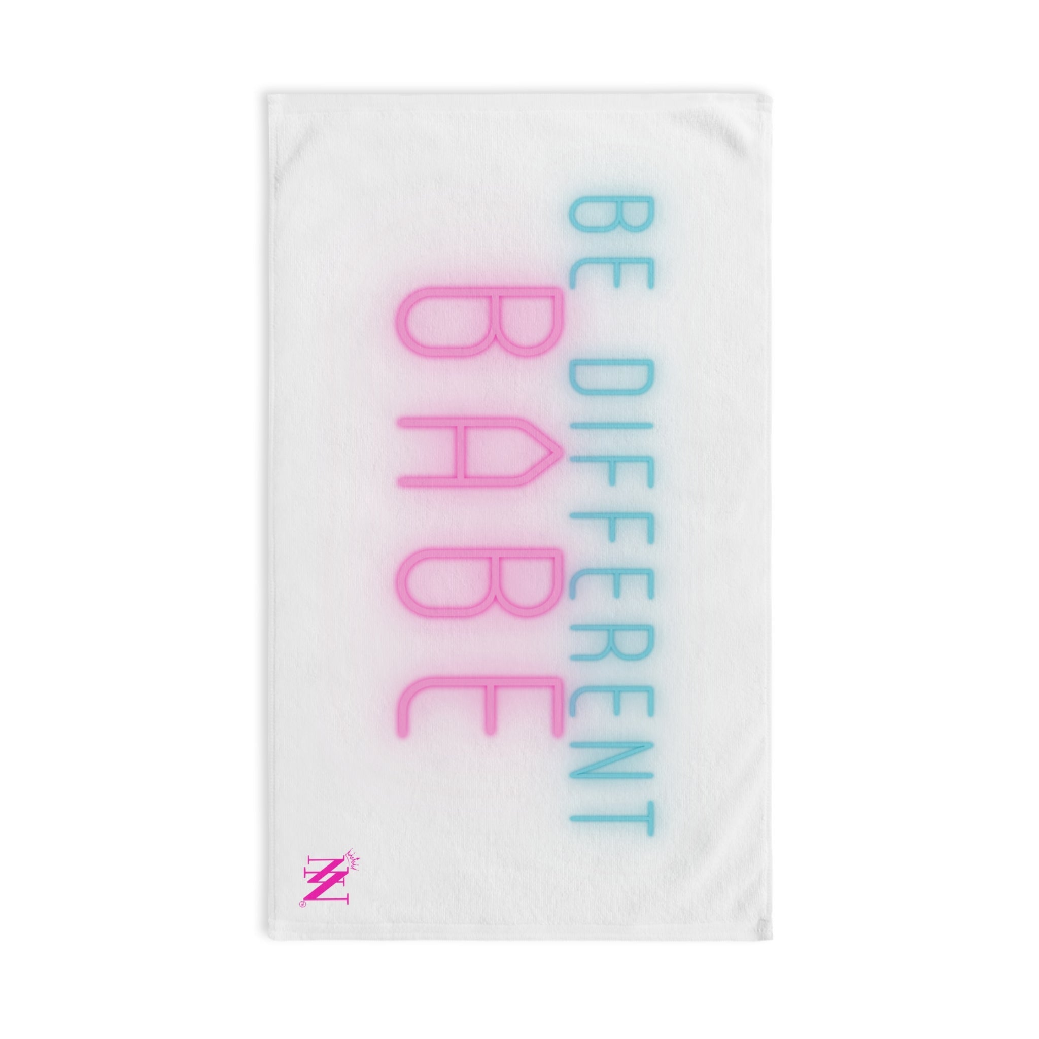 Be Different Babe White | Mix & Match Original Fun-Flirty Lovers’ Towels