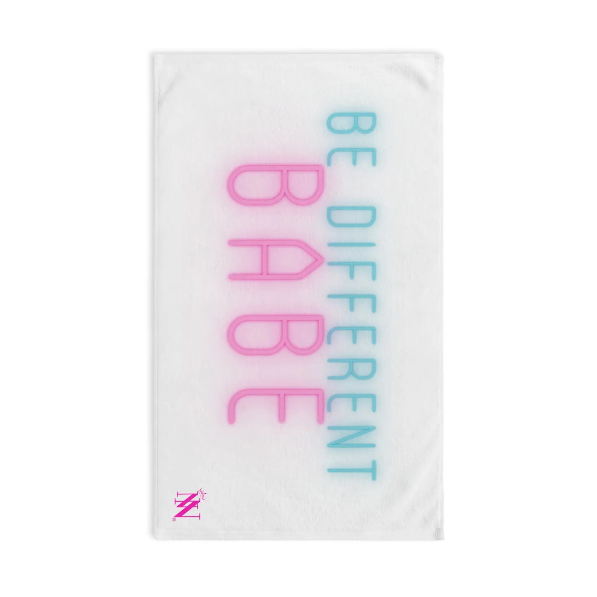 Be Different Babe White | Mix & Match Original Fun-Flirty Lovers’ Towels