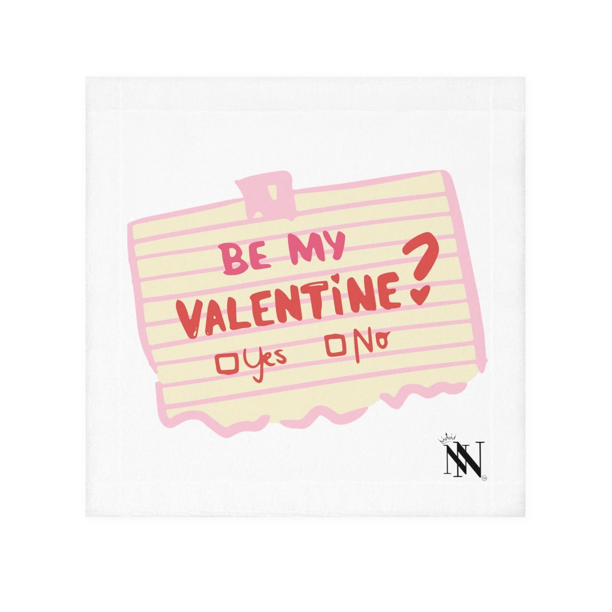 Be My Valentine? Note | Mix & Match Lils’ Fun-Flirty Lovers’ Towels