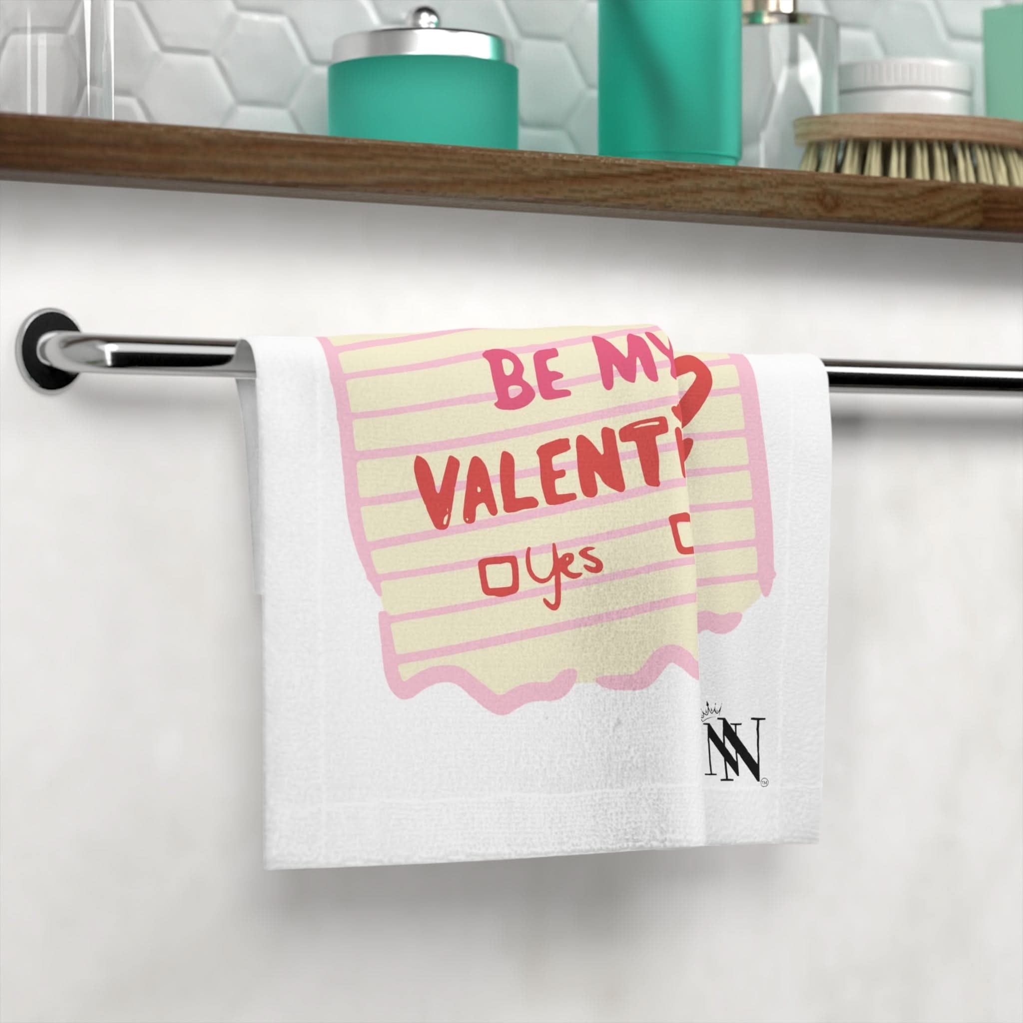Be My Valentine? Note | Mix & Match Lils’ Fun-Flirty Lovers’ Towels