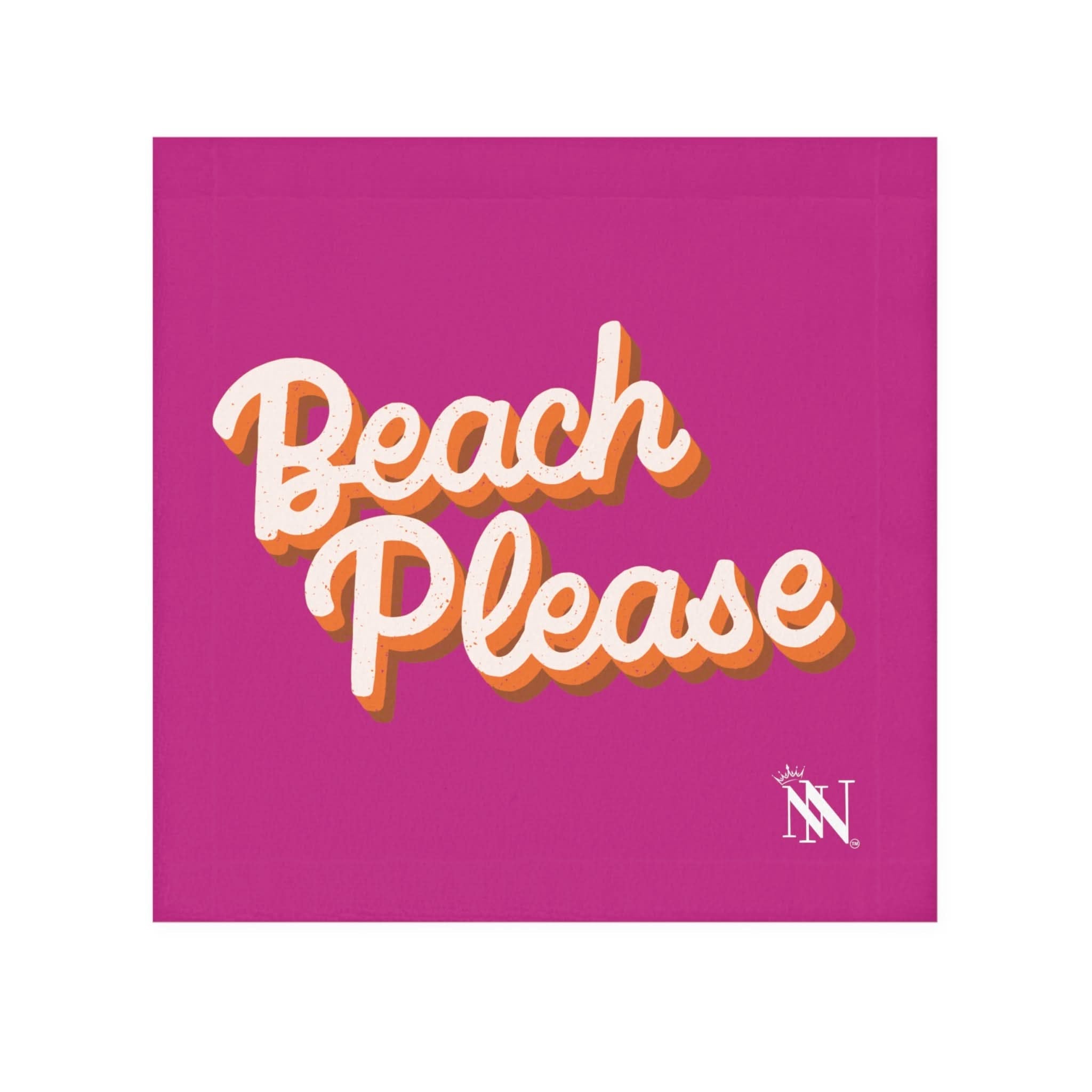Beach Please Fuscia | Mix & Match Lils’ Fun-Flirty Lovers’ Towels