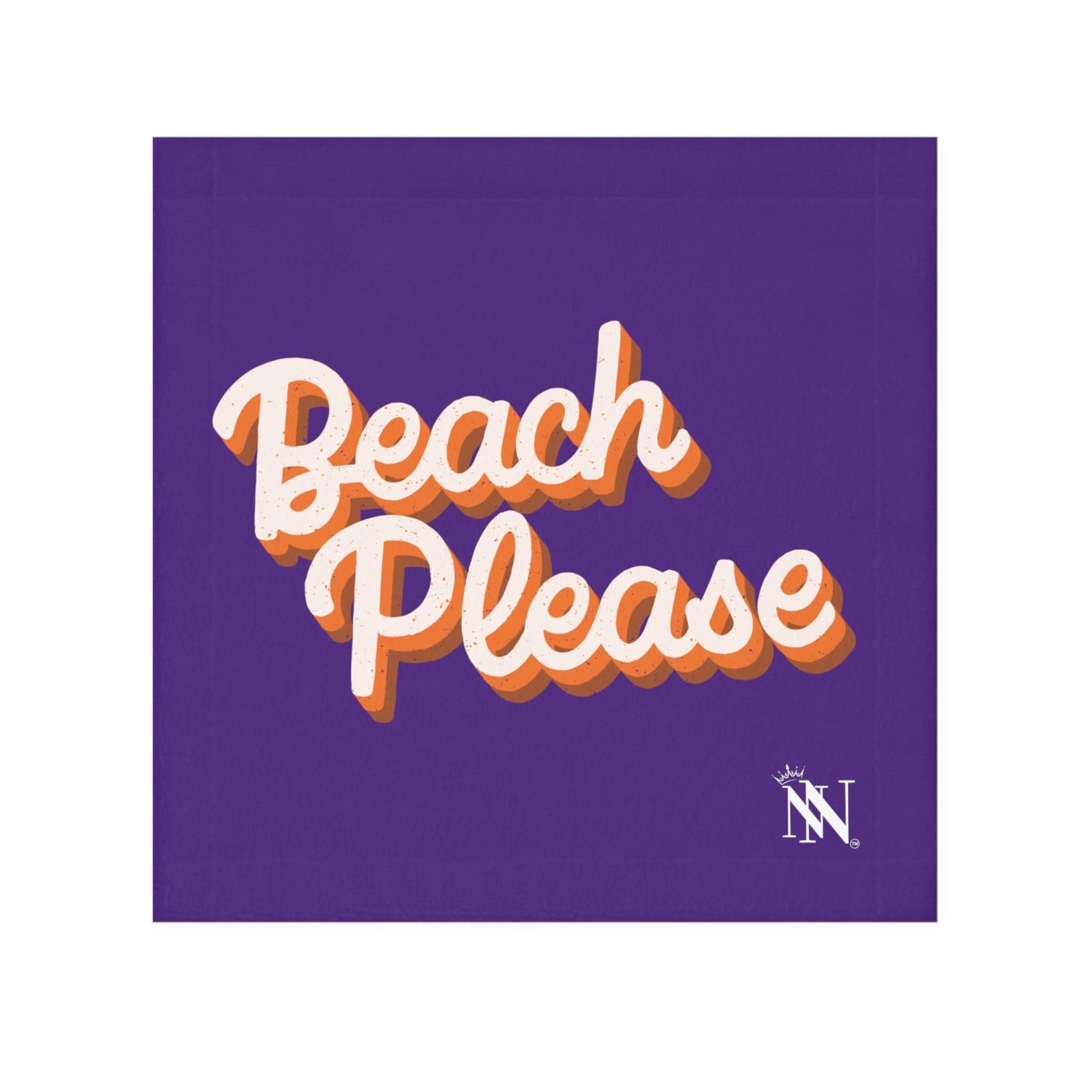 Beach Please Purple | Mix & Match Lils’ Fun-Flirty Lovers’ Towels