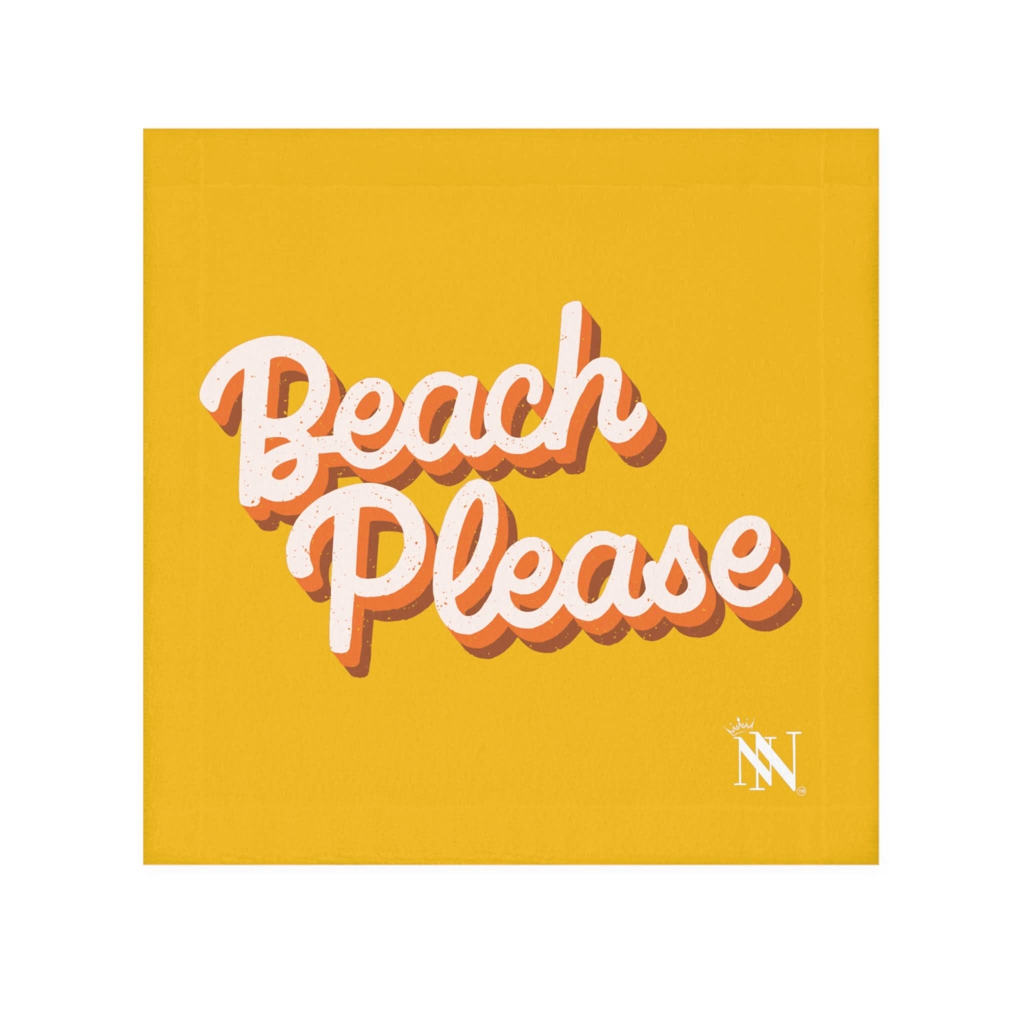 Beach Please Yellow | Mix & Match Lils’ Fun-Flirty Lovers’ Towels